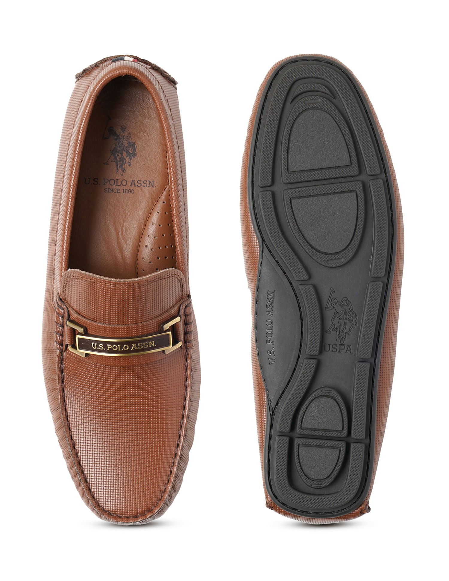 Men Leather Pawnee 3.0 Loafers – U.S. Polo Assn. India