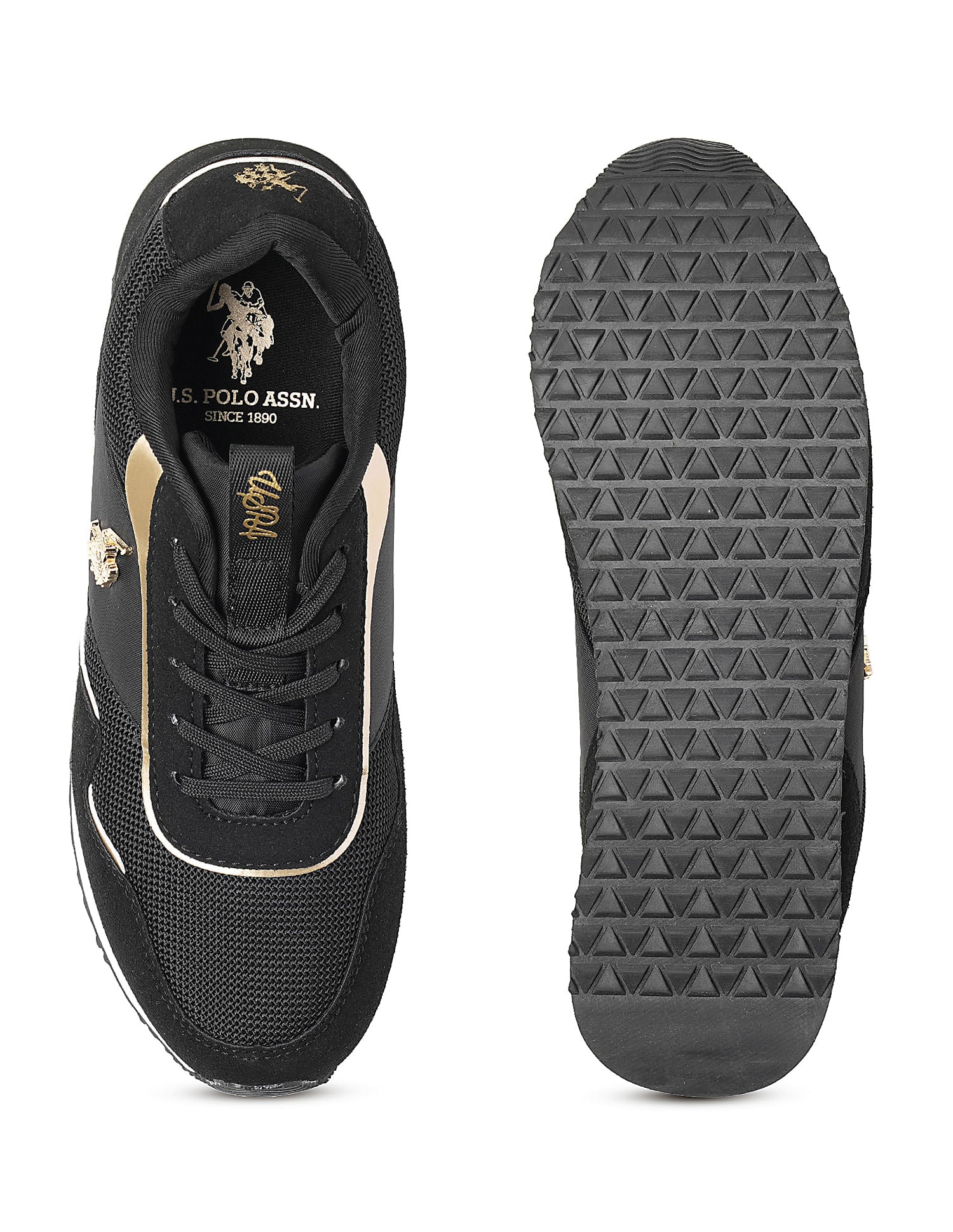 Colour Block Judy Sneakers Black - U.S. POLO ASSN. | Large