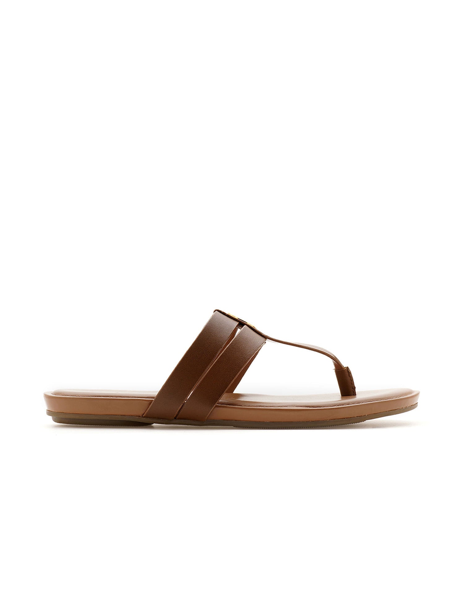 Micky Tan Lightweight Footbed Flats Tan - U.S. Polo Assn. India | Large