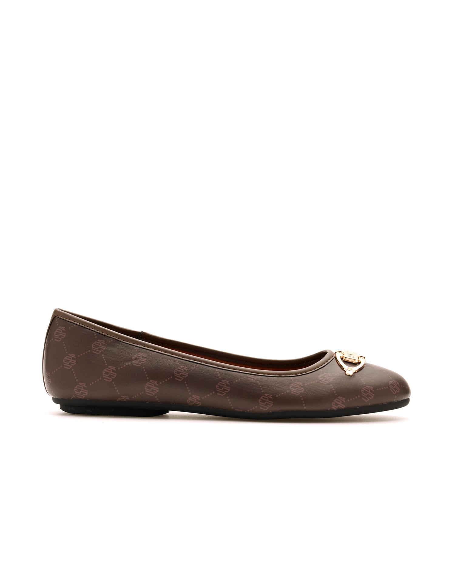 Gloria Tan Ballerinas Tan - U.S. Polo Assn. India | Large
