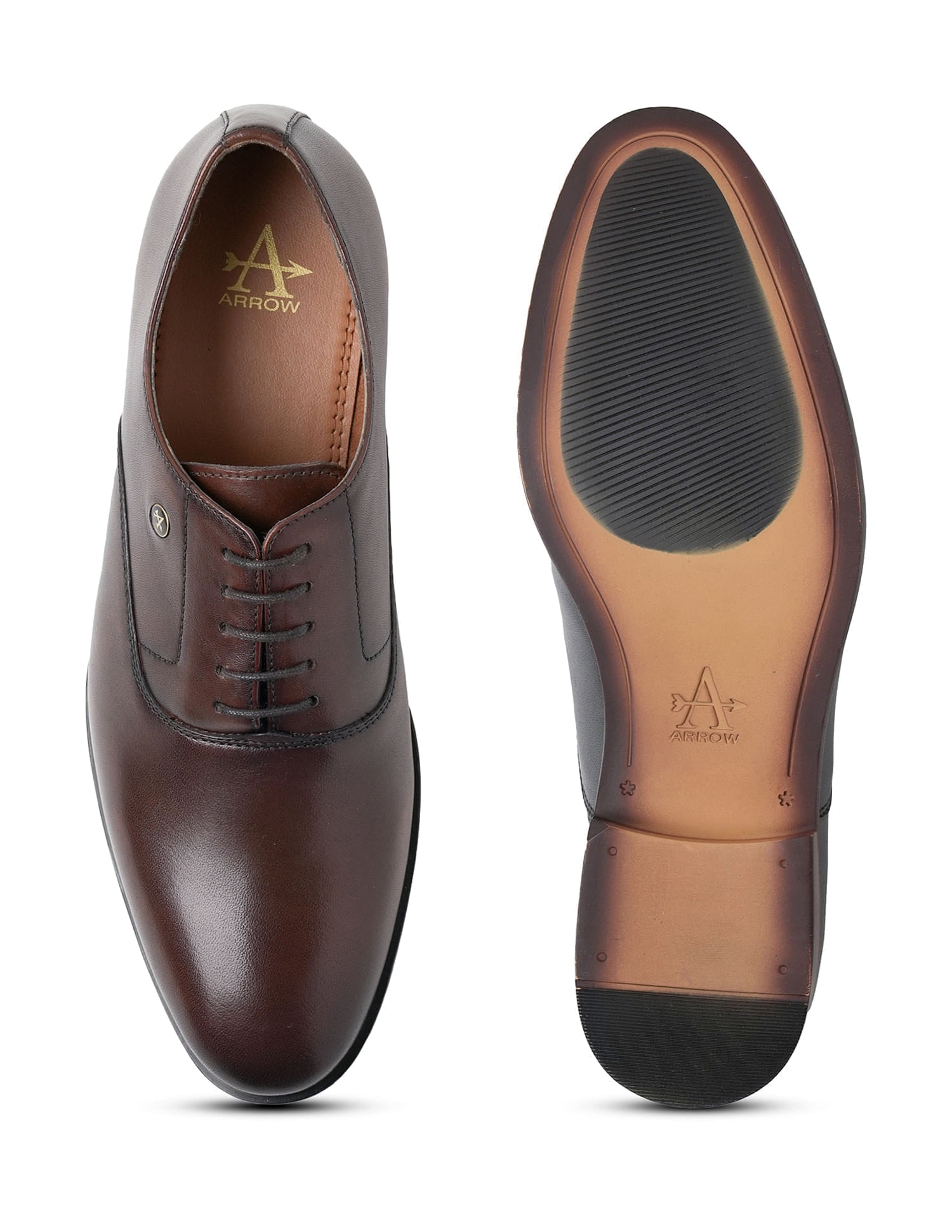 Pelican 3.0 Solid Leather Shoes Brown - U.S. Polo Assn. India | Large