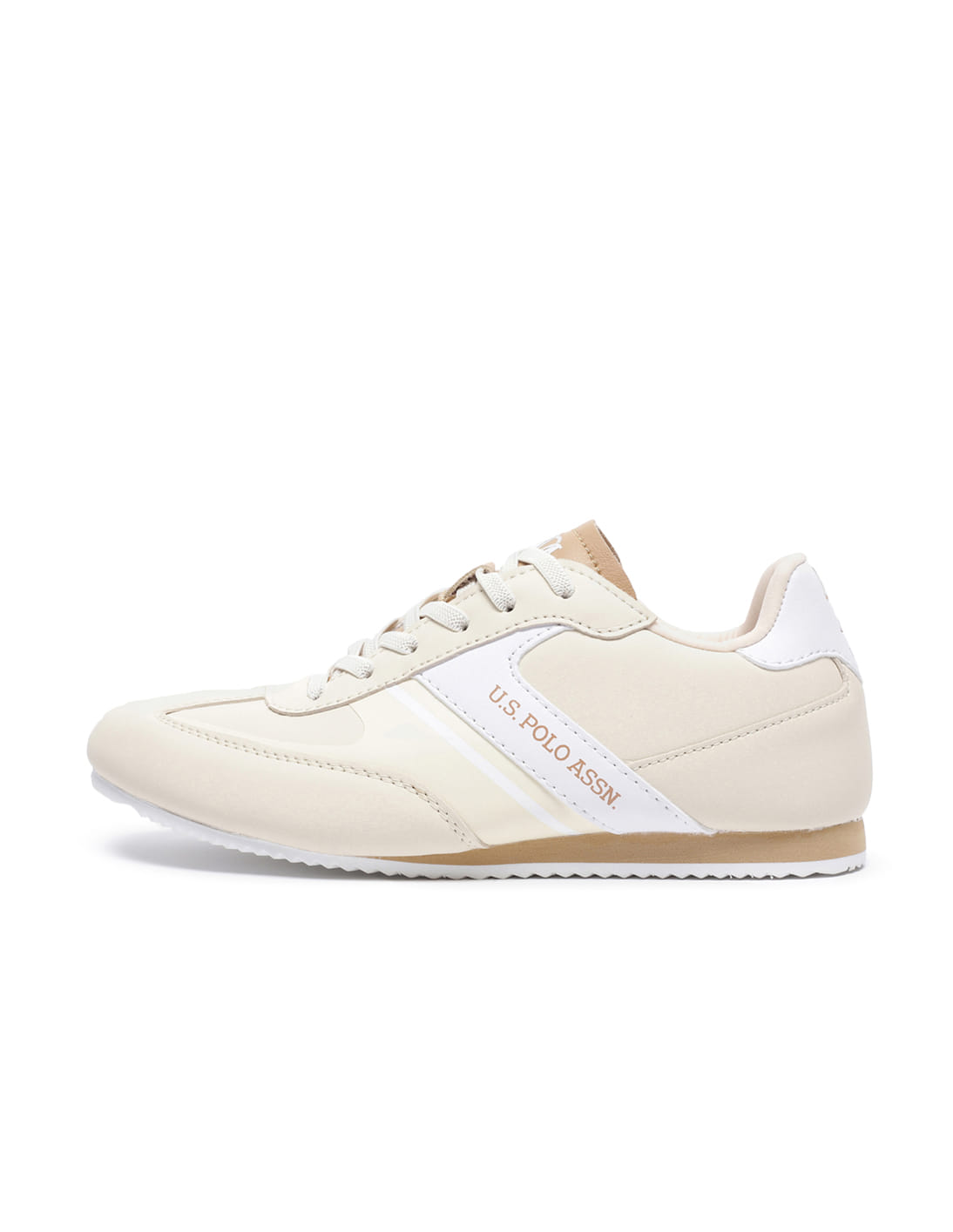 Women Colour Block Valery Sneakers Beige - U.S. Polo Assn. India | Large