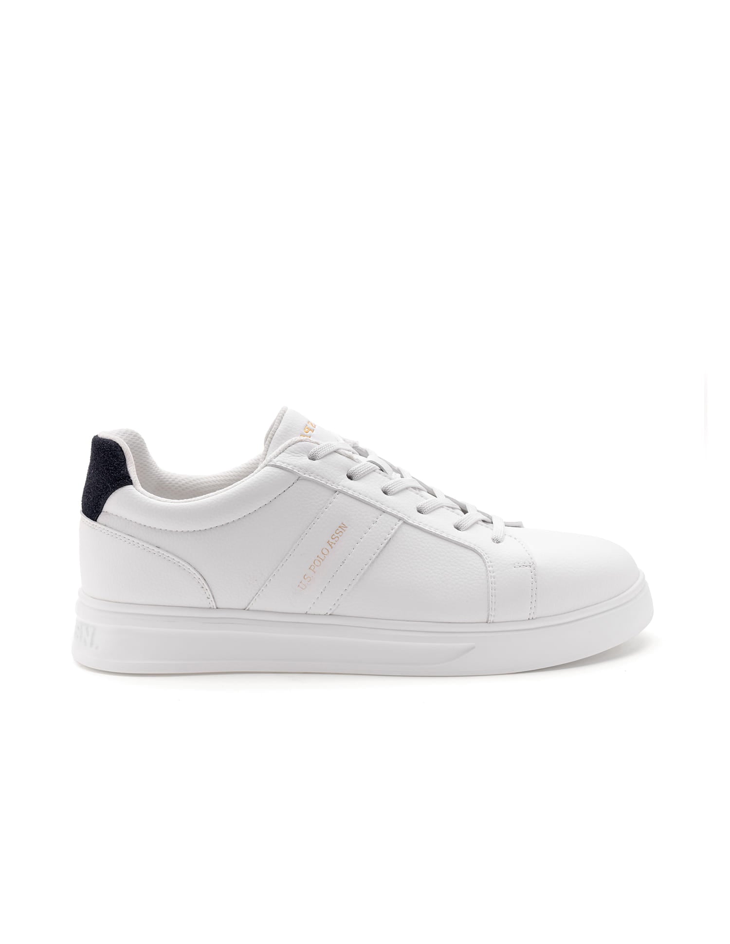 Men Kensy Solid Sneakers White - U.S. Polo Assn. India | Large