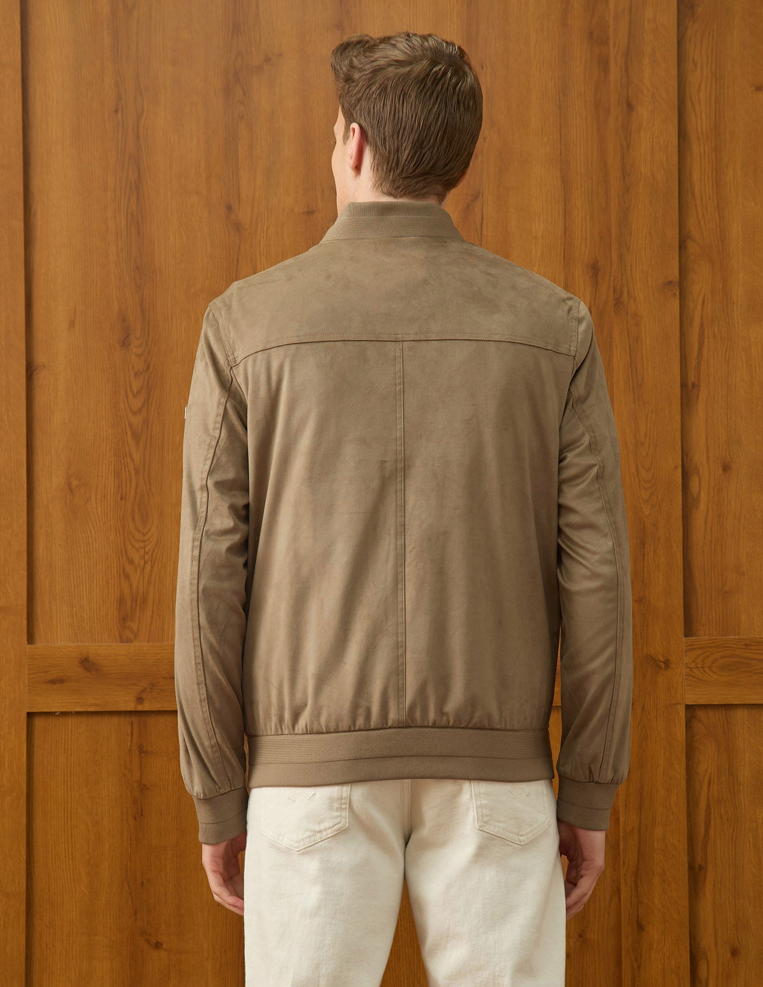 Solid Equestrian Aisle Theater Jacket Camel - U.S. Polo Assn. India | Large