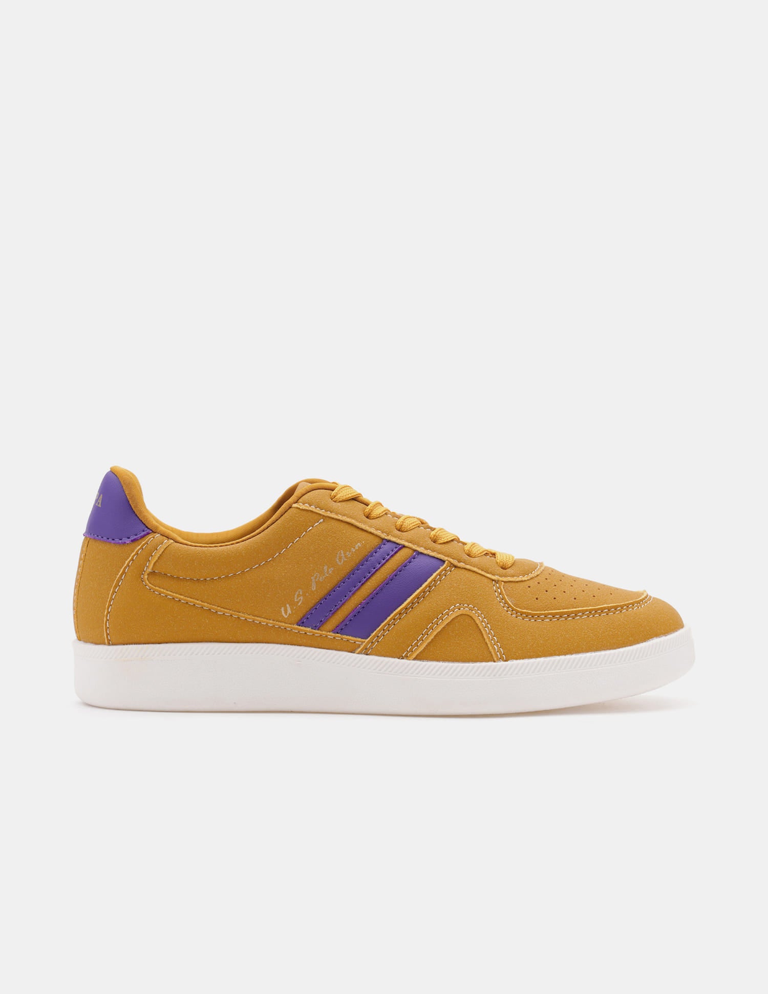 Edda Yellow Sneakers Shoes Yellow - U.S. Polo Assn. India | Large