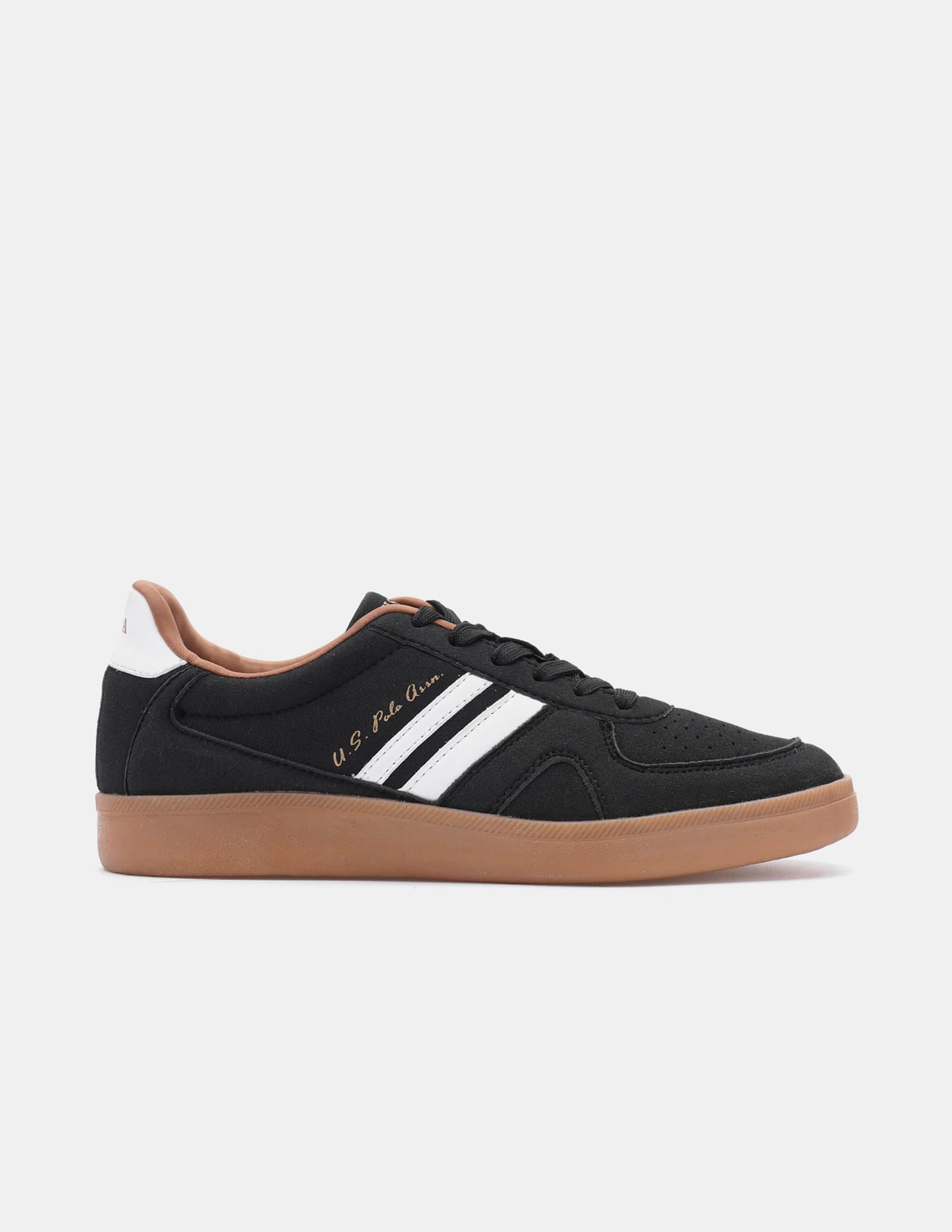 Edda Black Sneaker Shoes Black - U.S. Polo Assn. India | Large