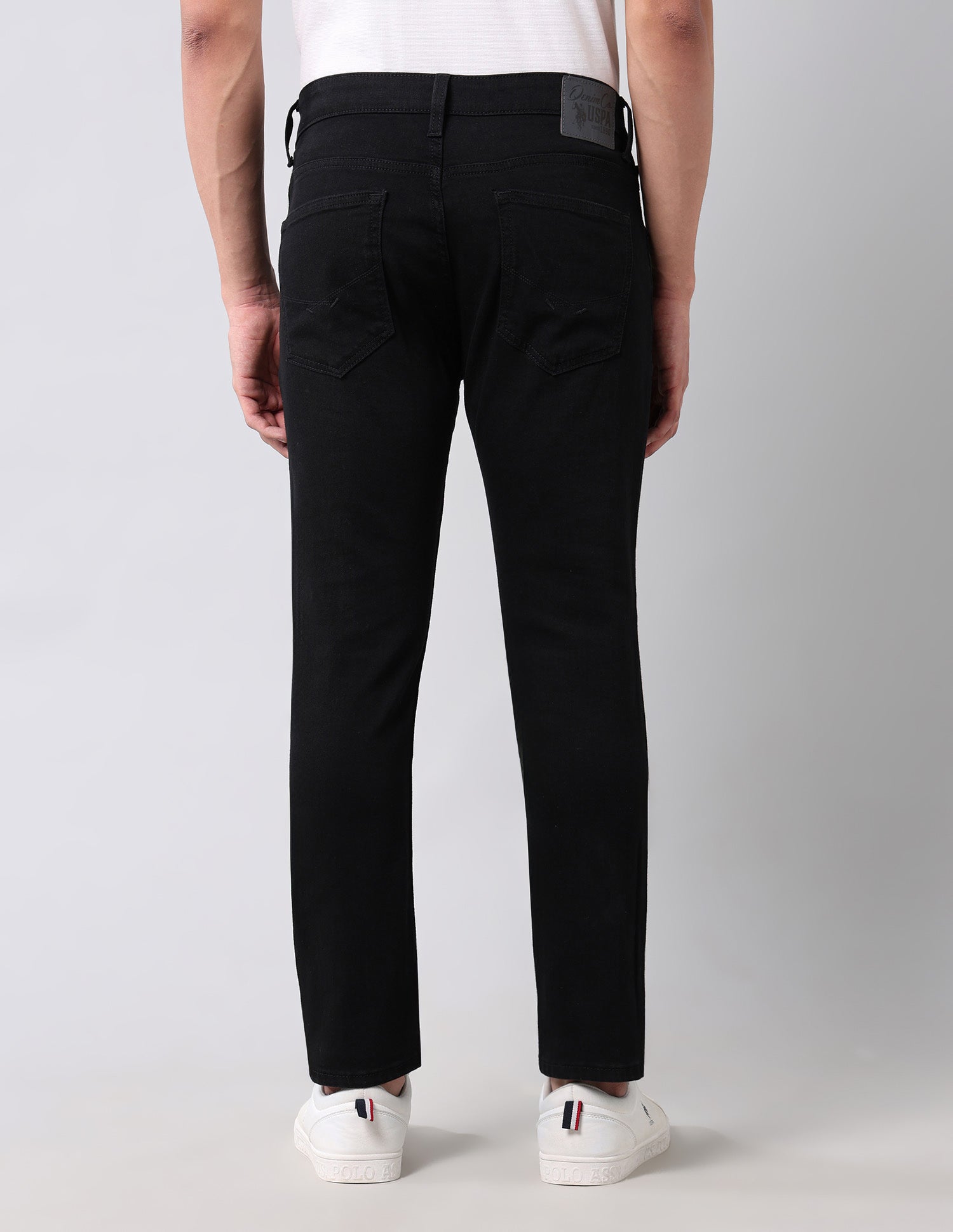 Henry Tapered Fit Black Jeans Black - U.S. POLO ASSN. | Large