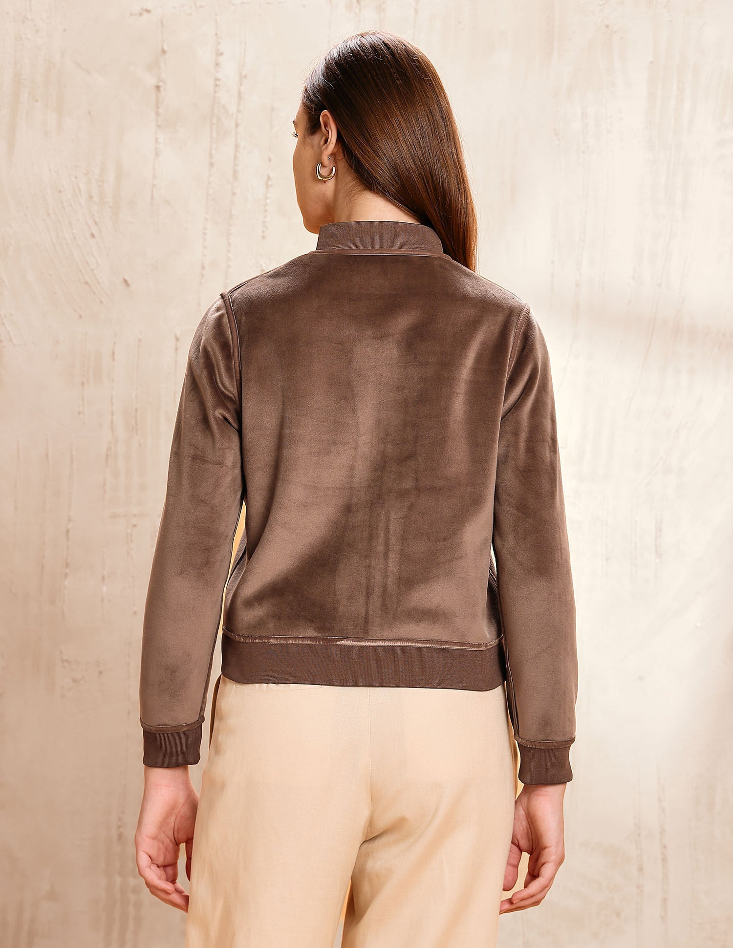 Solid Reversible Bomber Jacket Grey - U.S. POLO ASSN. | Large