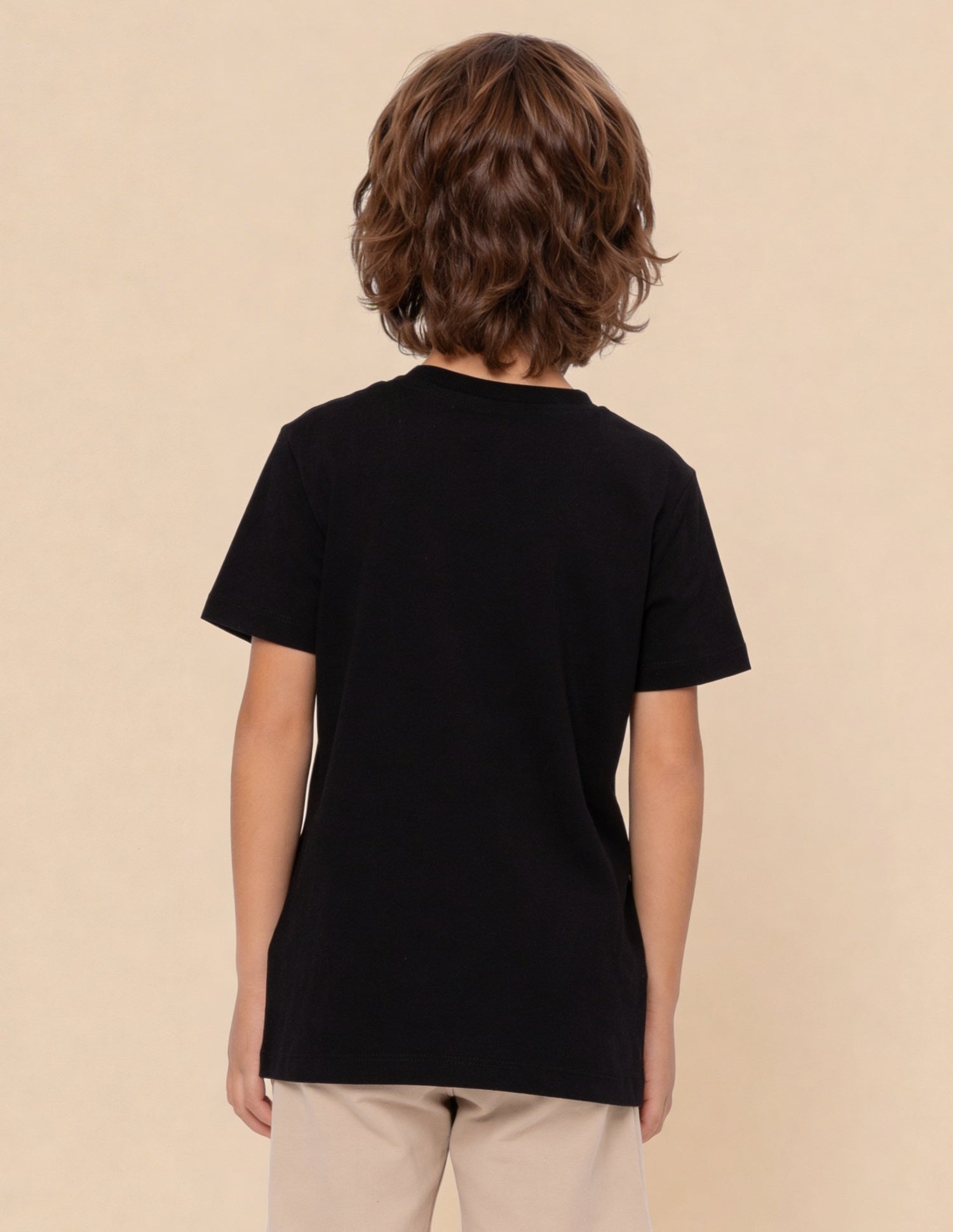 Brand Printed Regular Fit T-Shirt Black - U.S. Polo Assn. India | Large