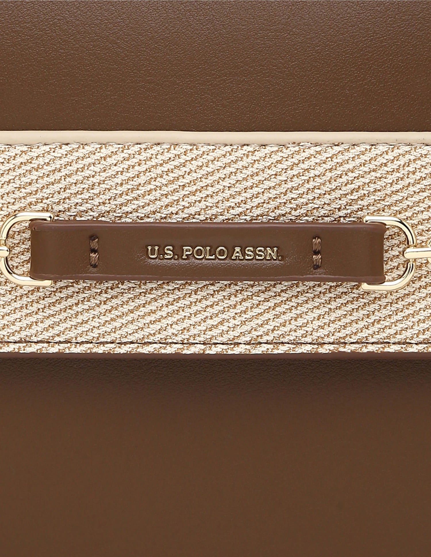 Anya 2.0 Colourblocked Crossbody Bag Brown - U.S. Polo Assn. India | Large