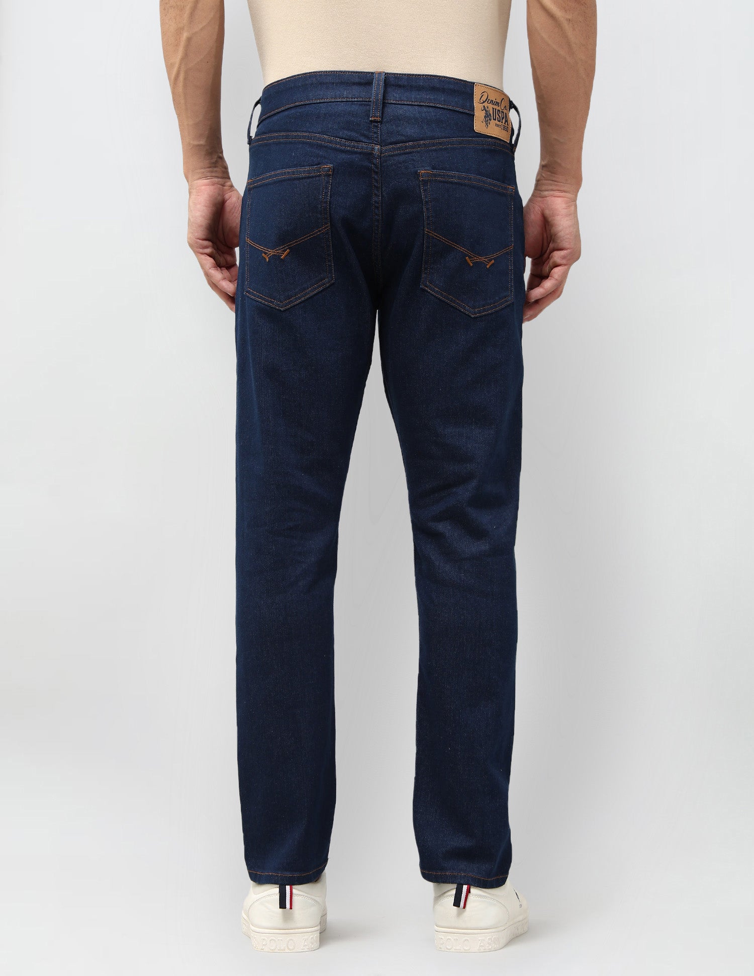 Henry Tapered Fit Blue Jeans Indigo - U.S. POLO ASSN. | Large