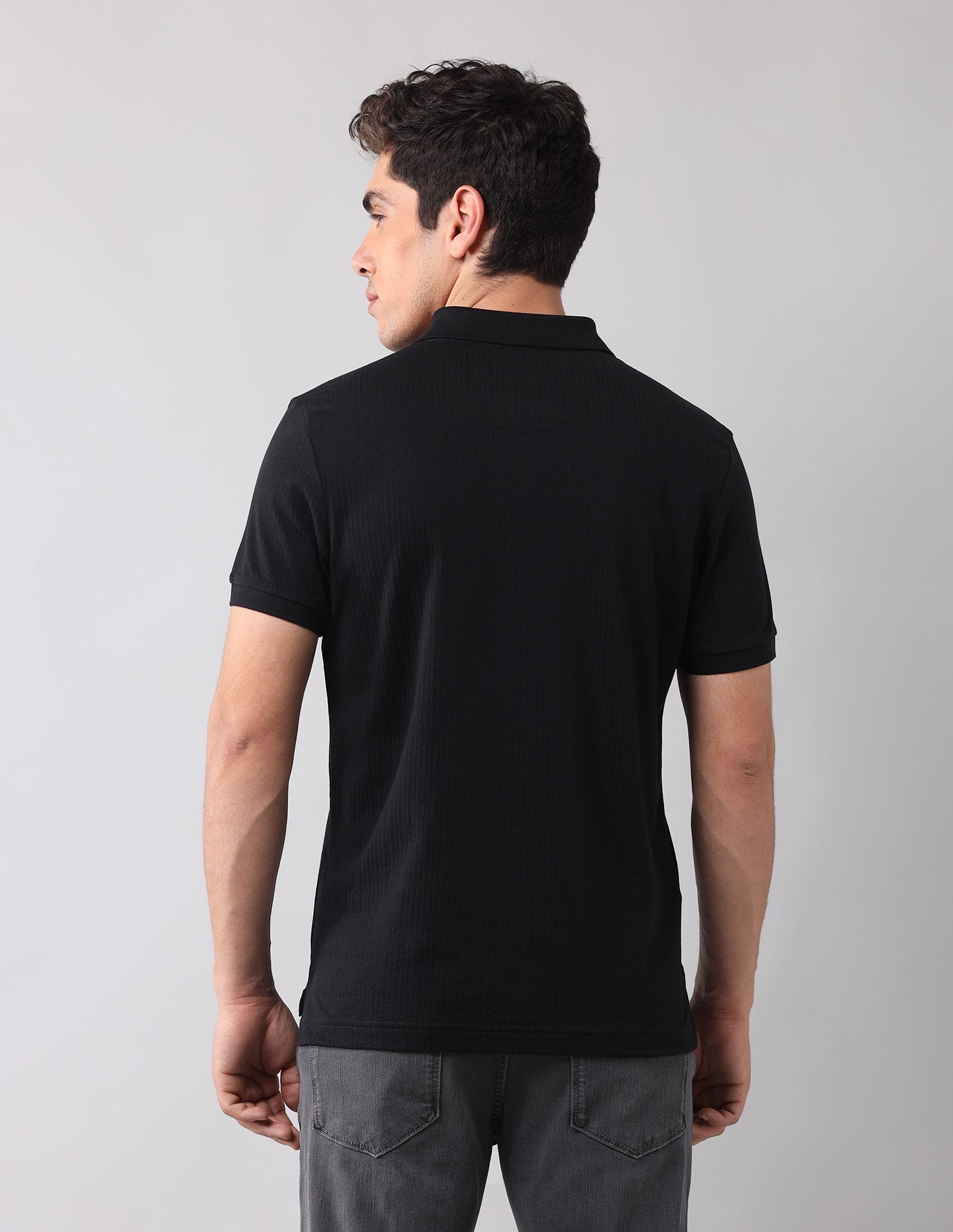 Muscle Fit Black Label Polo Shirt Black - U.S. Polo Assn. India | Large