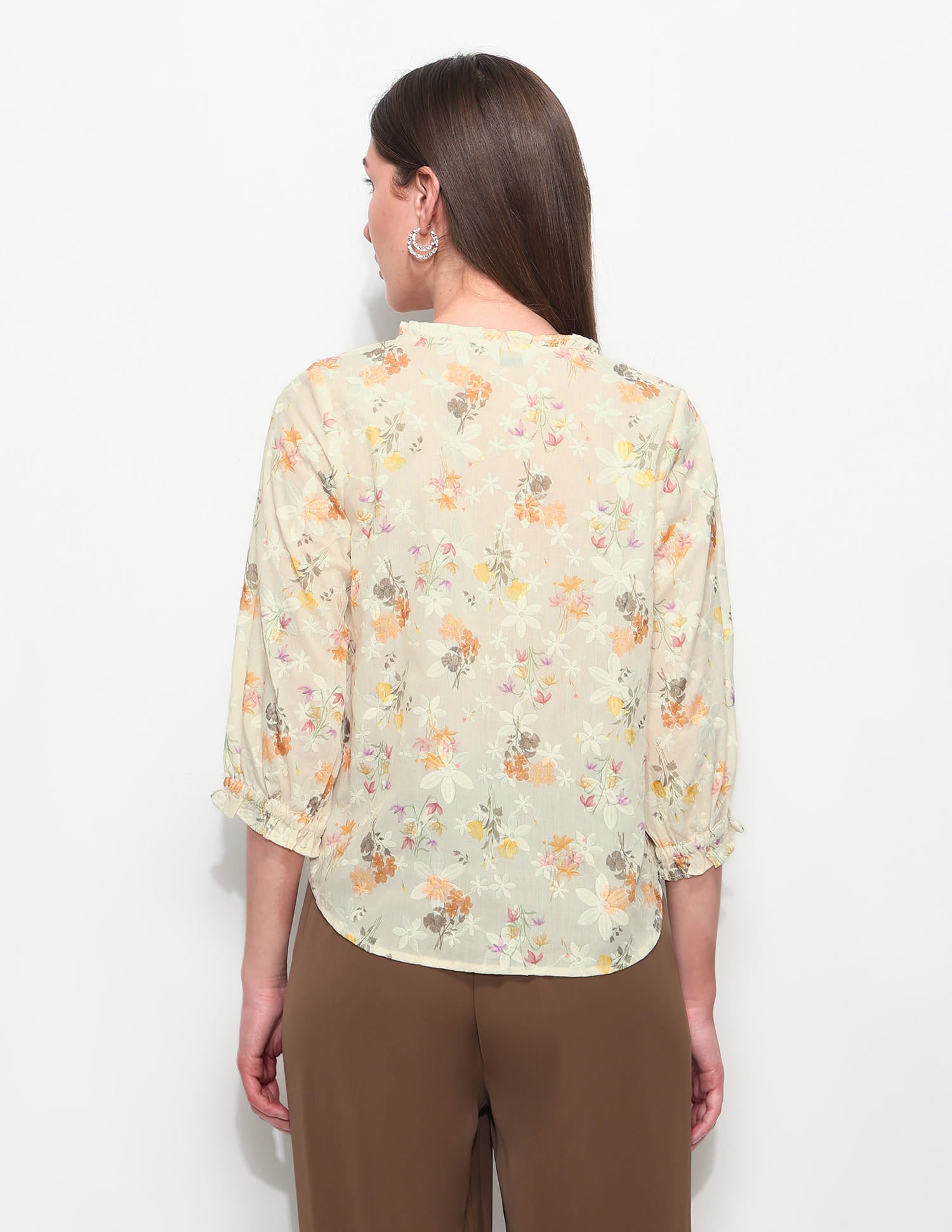 Floral Printed Top Multi-colour - U.S. Polo Assn. India | Large