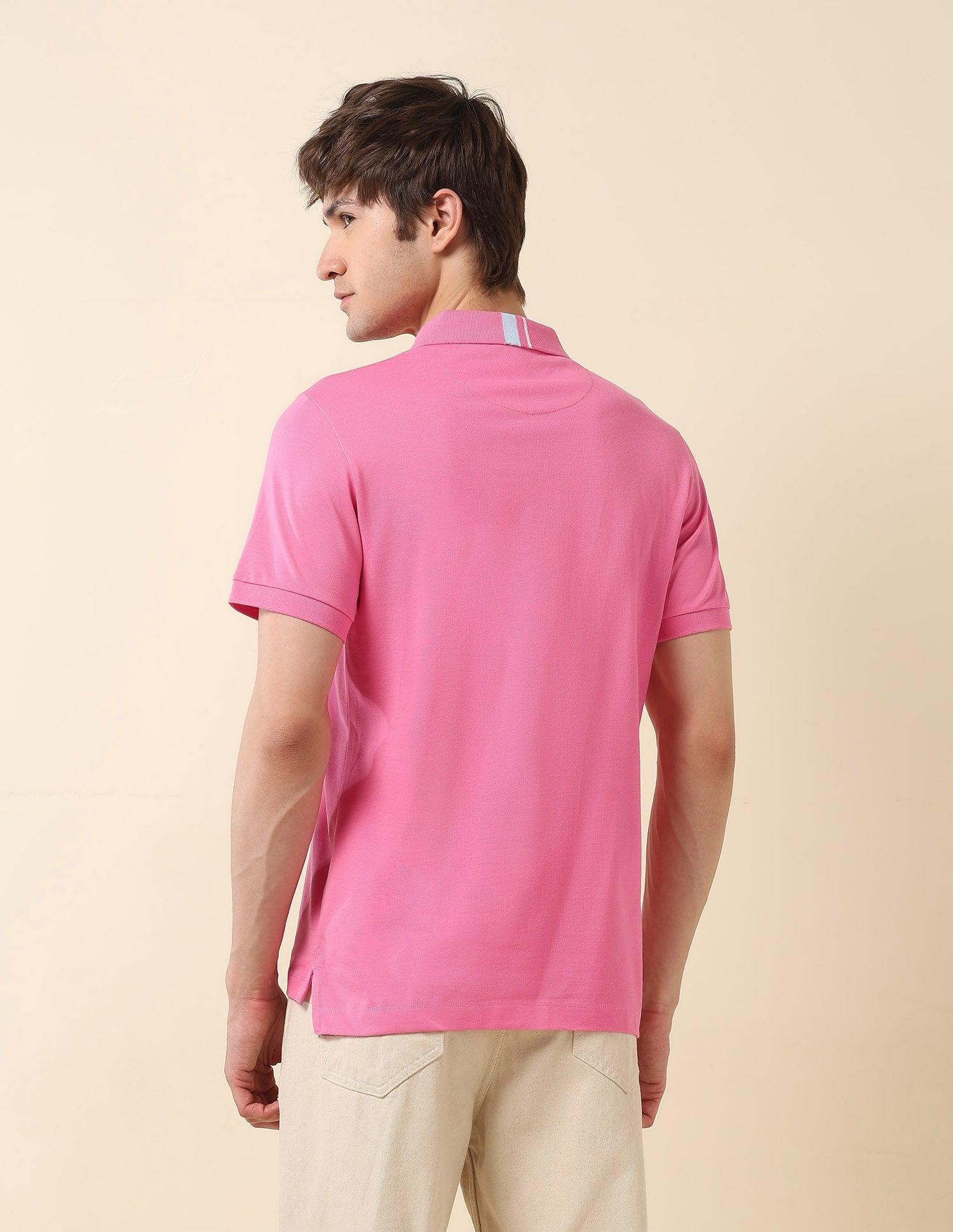 Solid Summer Splash Polo Shirt Pink - U.S. POLO ASSN. | Large