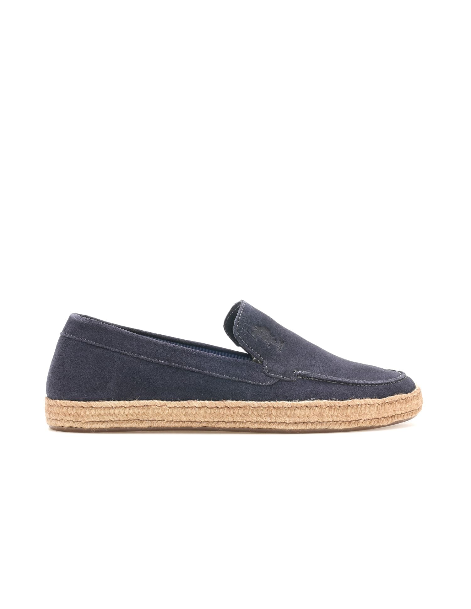 Mens Oudi Suede Slip-On Shoes Navy - U.S. Polo Assn. India | Large