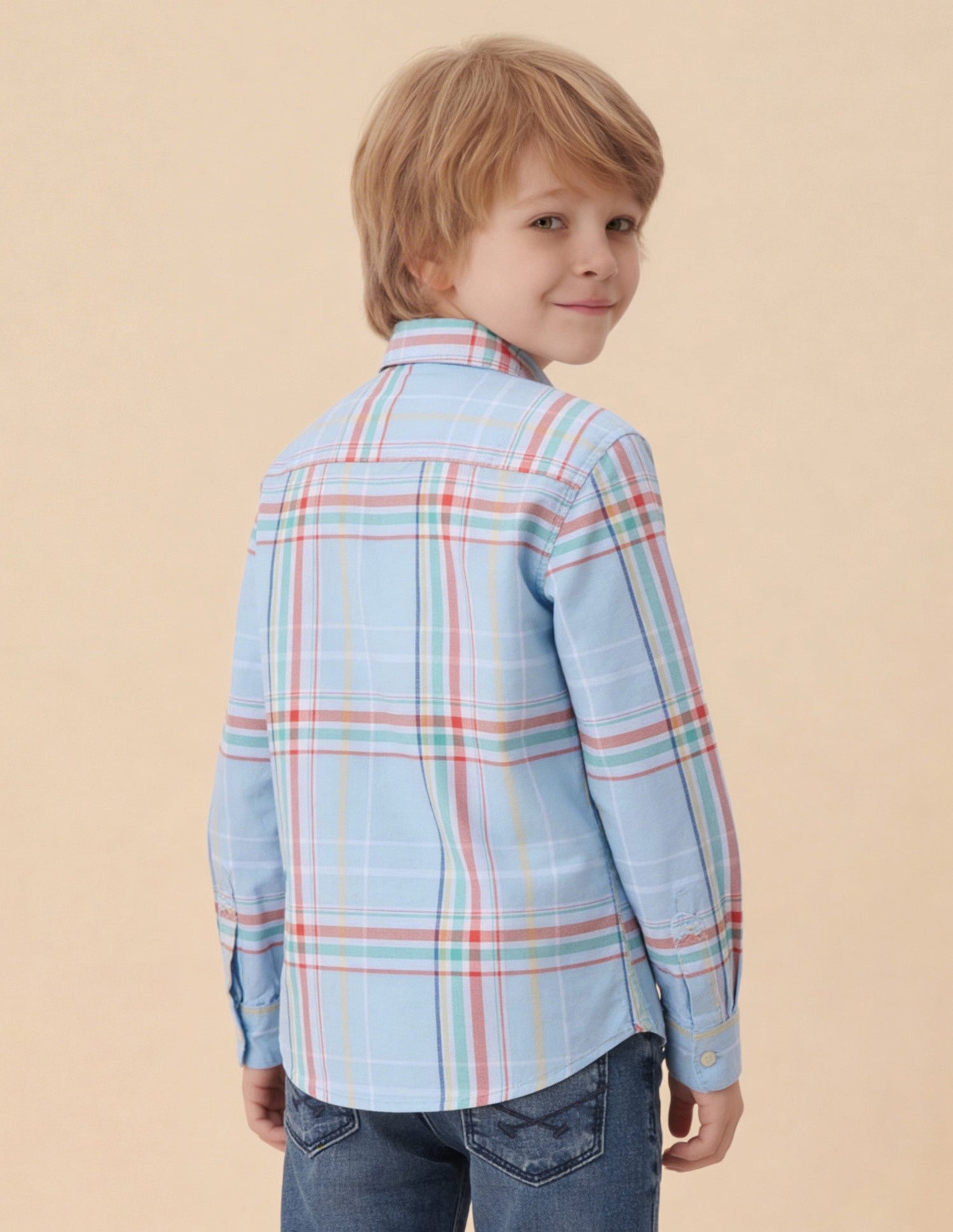 Tartan Checked Oxford Shirt Multi3 - U.S. Polo Assn. India | Large