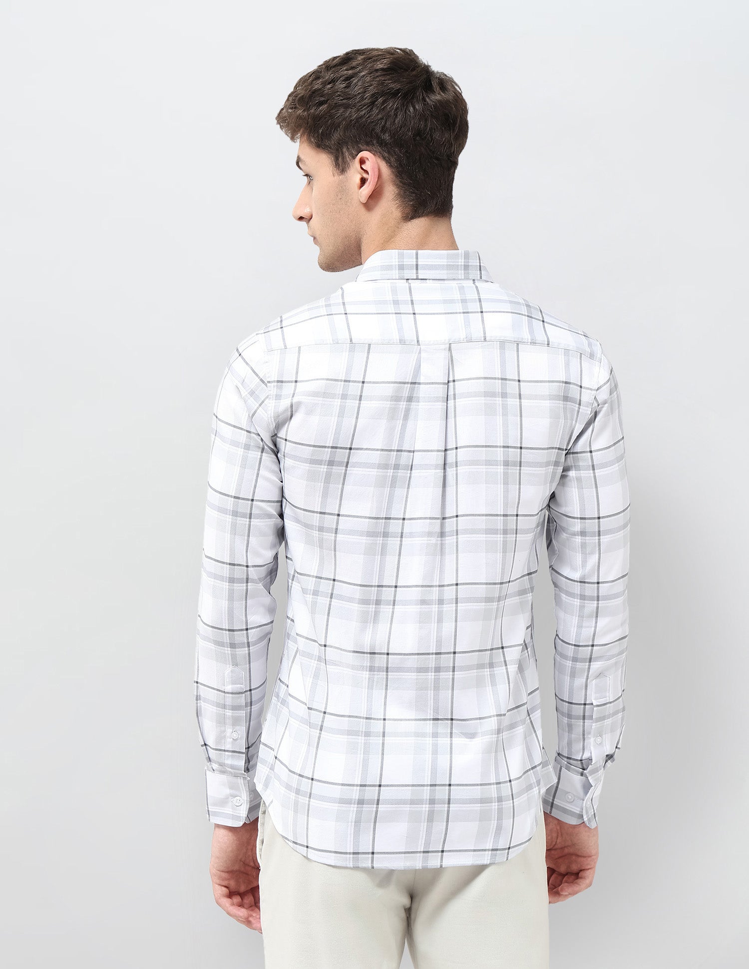 Twill Tailored Fit Shirt Grey - U.S. POLO ASSN. | Large