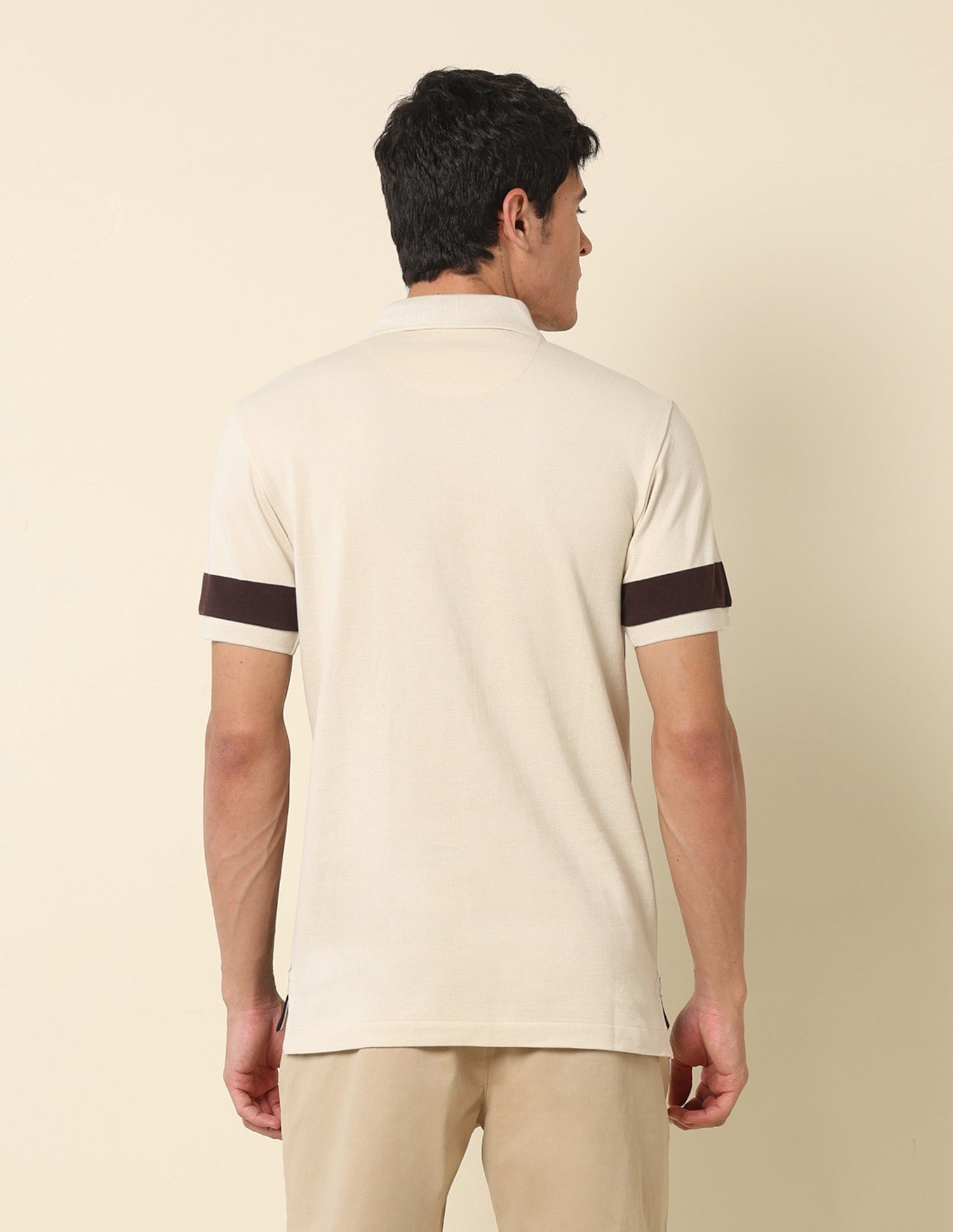 Colourblocked Classic Polo Shirt Off White - U.S. POLO ASSN. | Large