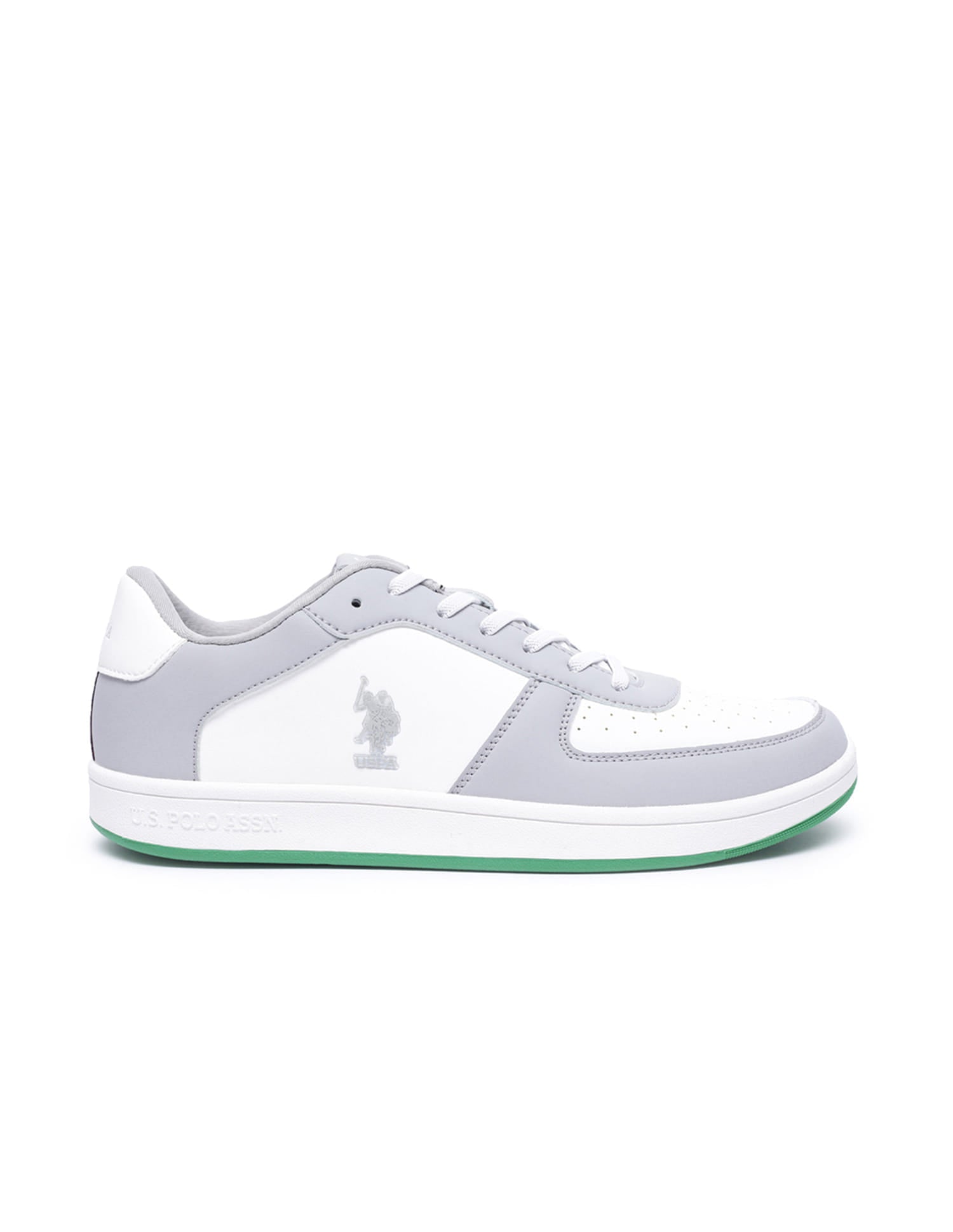 Men Colorblocked Rein 3.0 Sneakers Grey - U.S. Polo Assn. India | Large