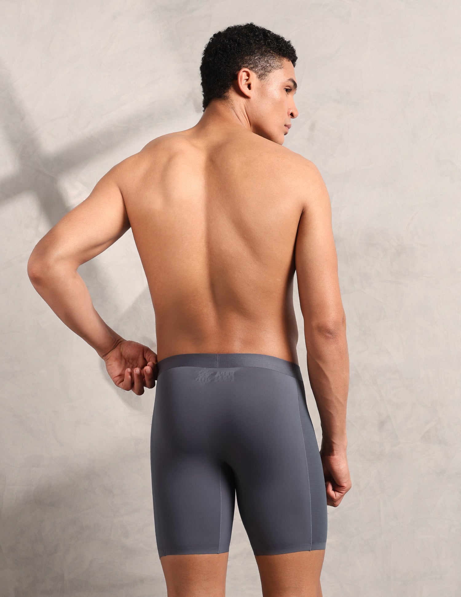 High Stretch Seamless RT003 Long Trunk Dull Grey - U.S. Polo Assn. India | Large