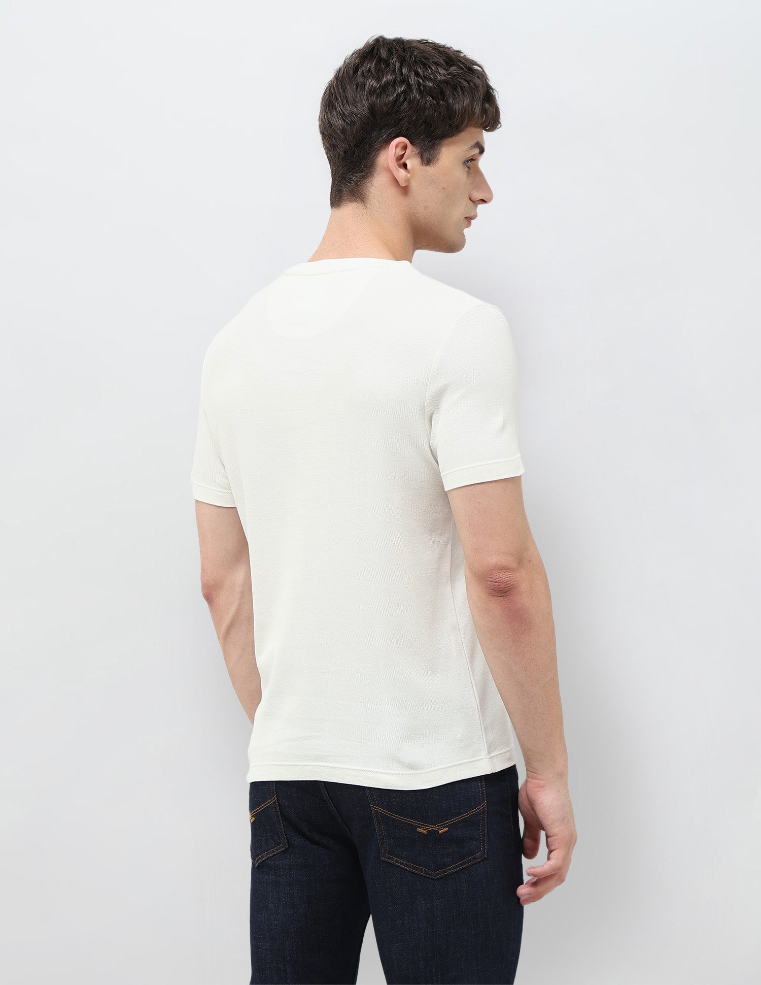 Graphic Printed Denim Legacy T-Shirt Off White - U.S. POLO ASSN. | Large