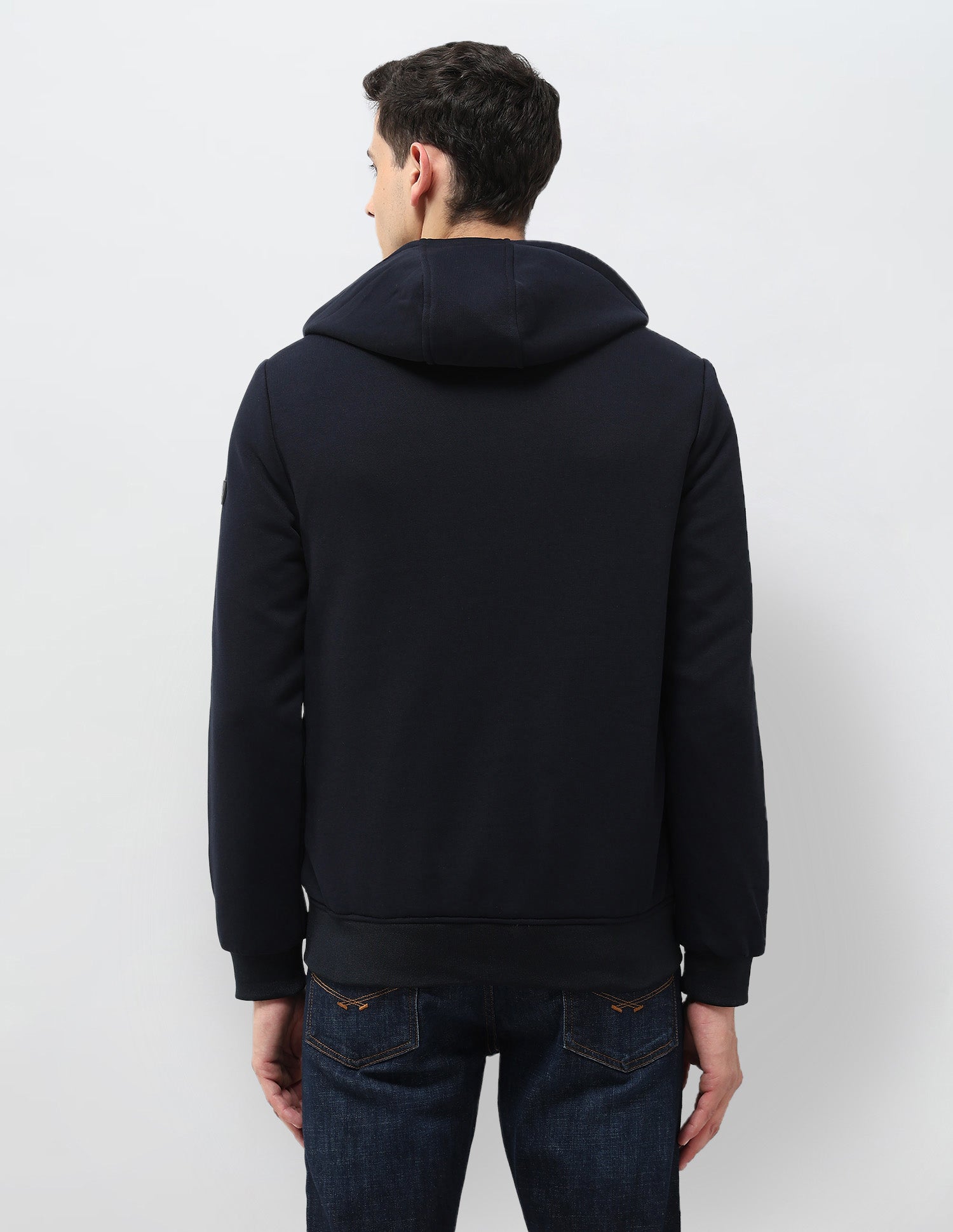 Solid Hooded Puffer Jacket Navy - U.S. POLO ASSN. | Large