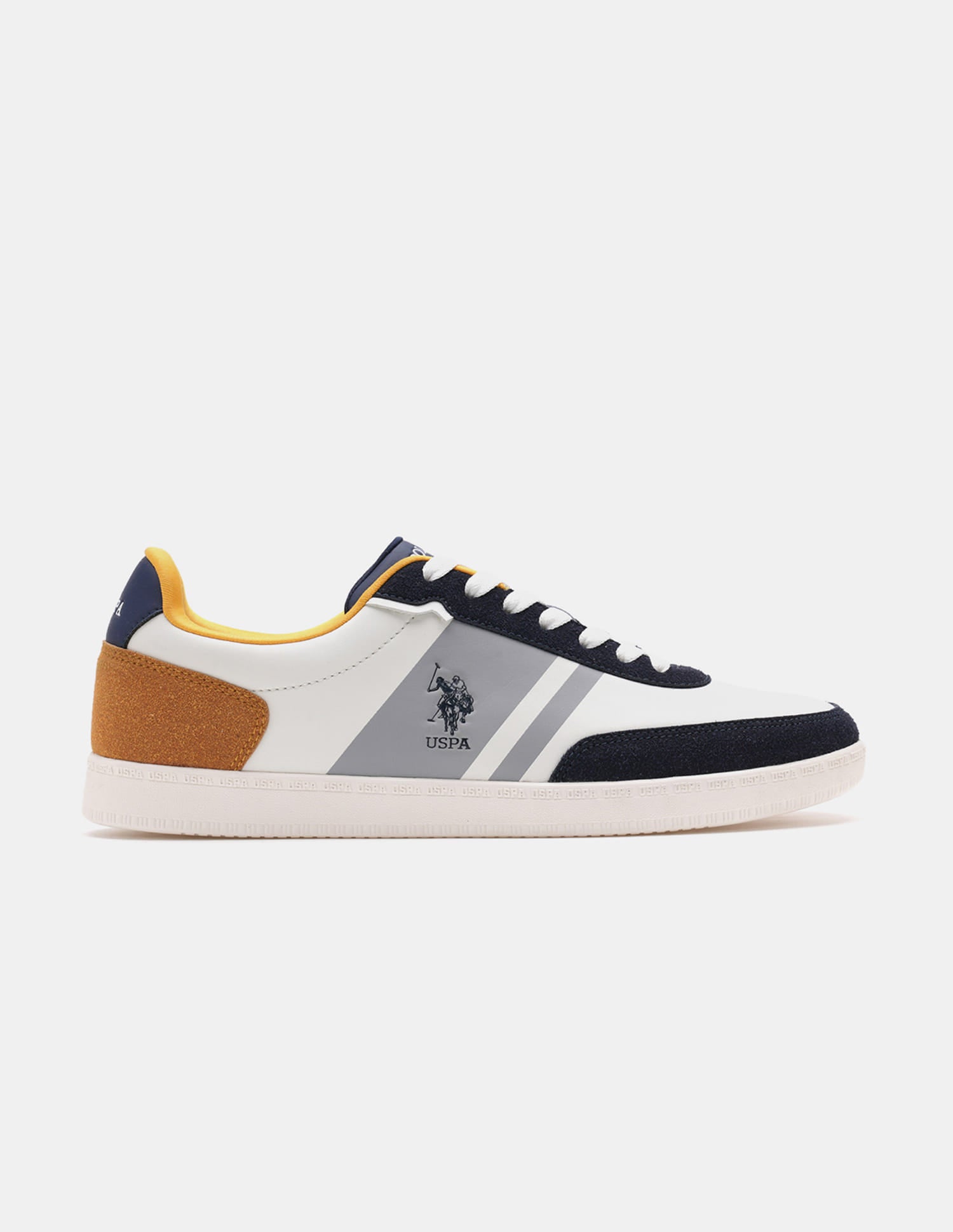 Men Hilton Colour Blocked Sneakers Multi - U.S. Polo Assn. India | Large