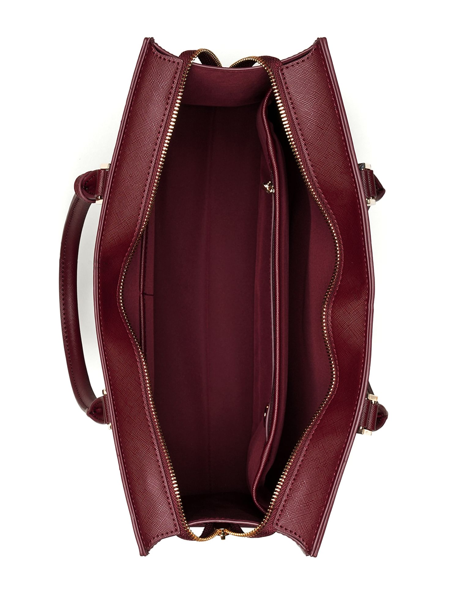 Lenda Monogram Hangbag Maroon - U.S. POLO ASSN. | Large