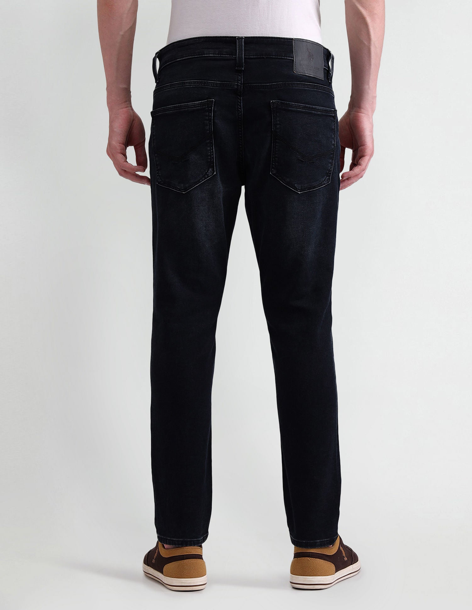 Henry Tapered Blue Jeans Blue - U.S. POLO ASSN. | Large