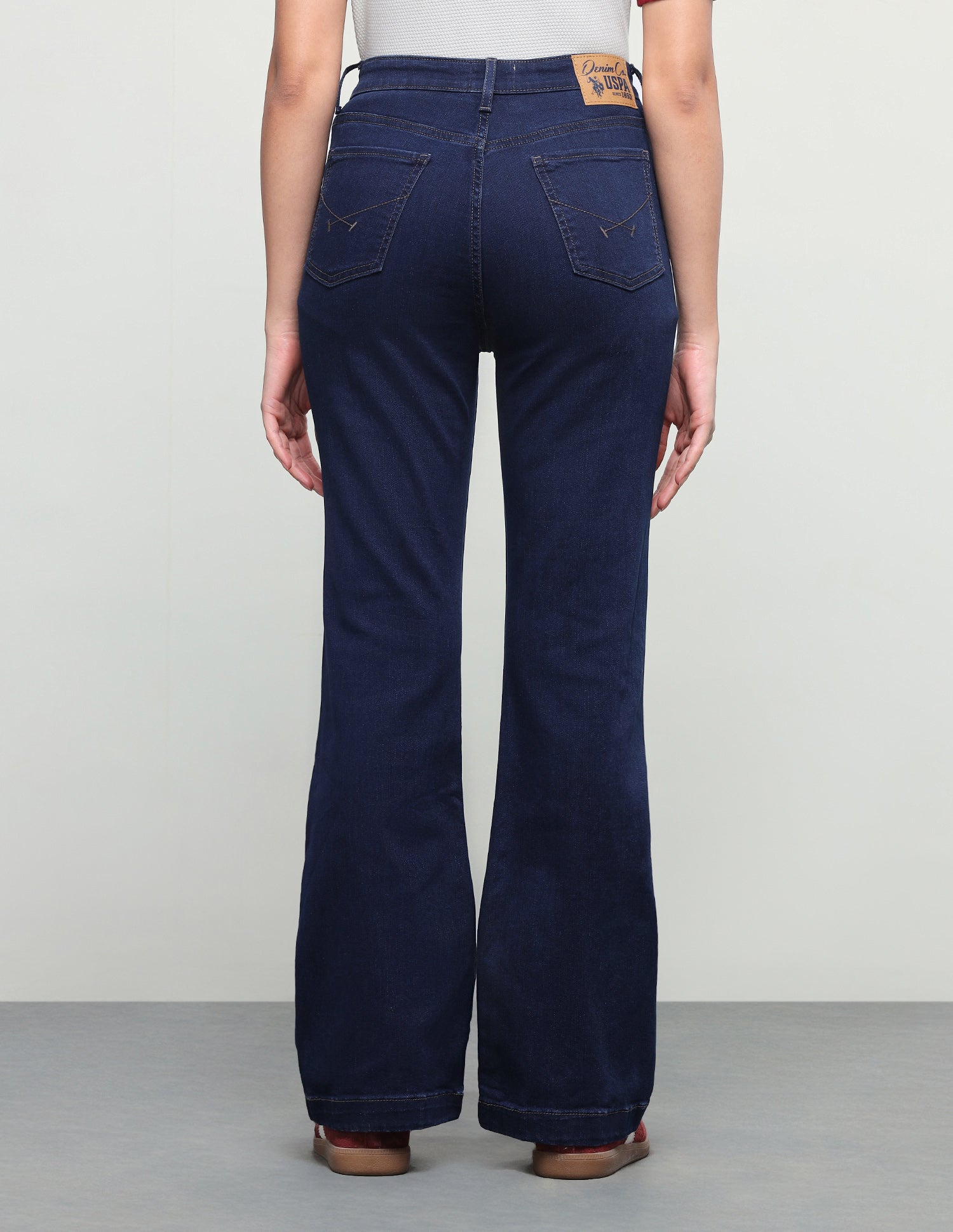 Bootcut Fit Blue Jeans Dark Blue - U.S. Polo Assn. India | Large