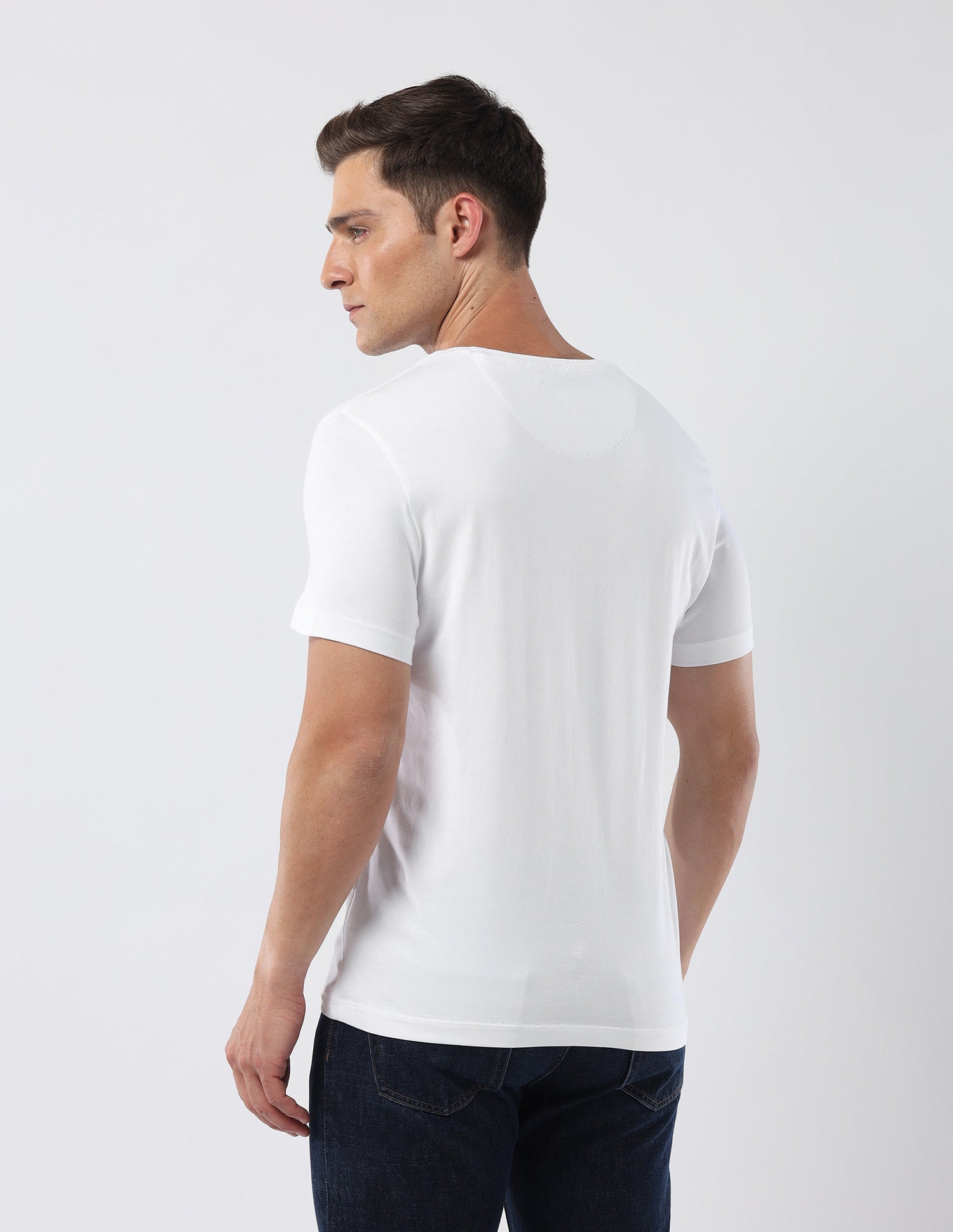 Brand Printed 135 Anniversary T-Shirt White - U.S. Polo Assn. India | Large