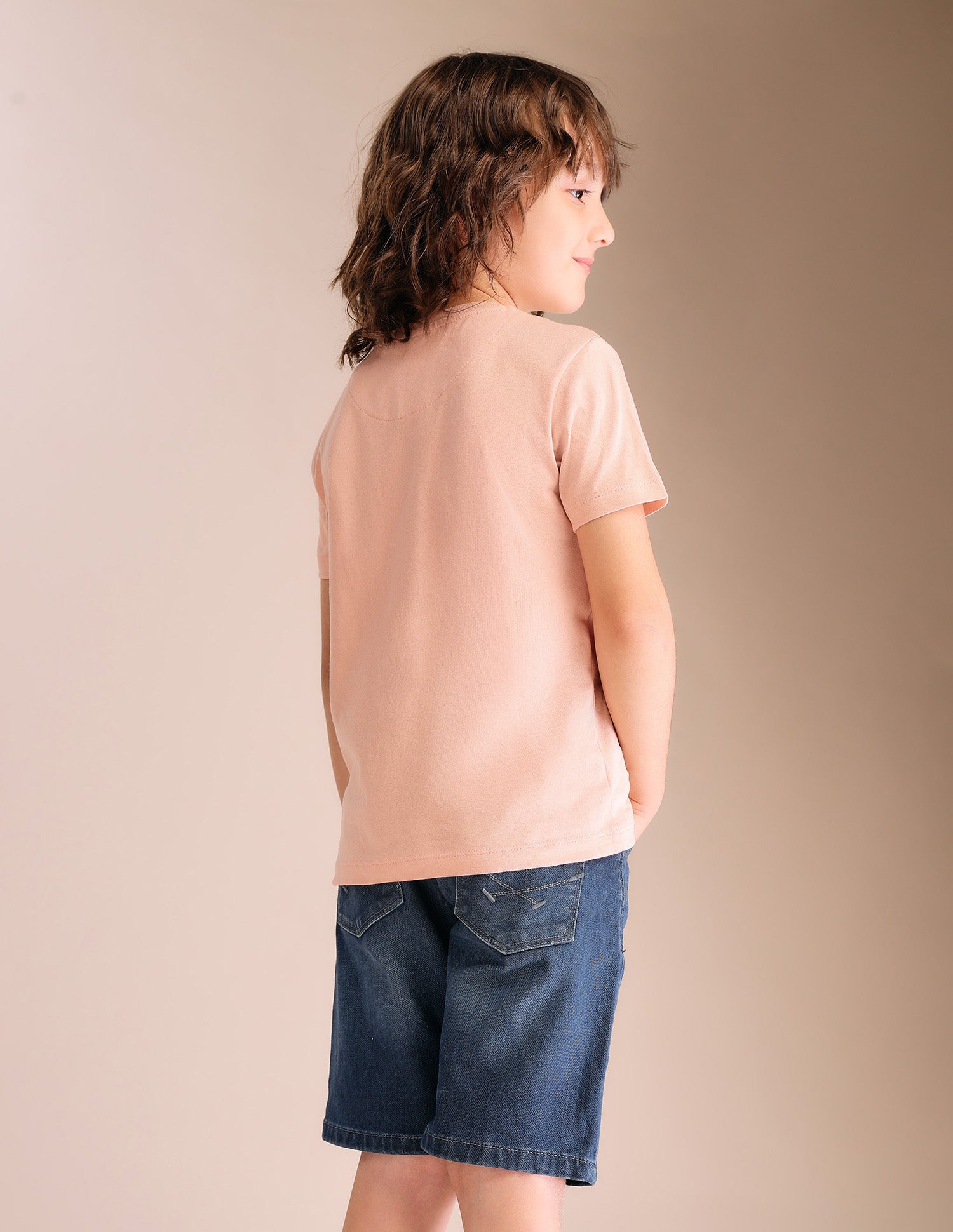 Boys Regular Fit Brand Printed T-Shirt Pink - U.S. POLO ASSN. | Large