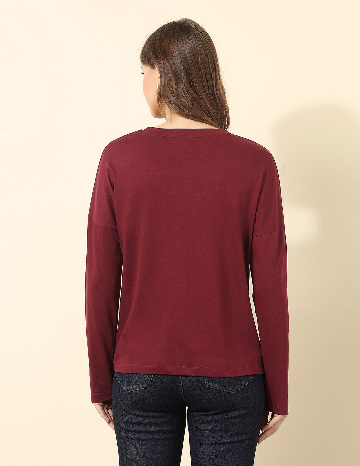 Boxy Fit Brand Embellished T-Shirt Red - U.S. POLO ASSN. | Large