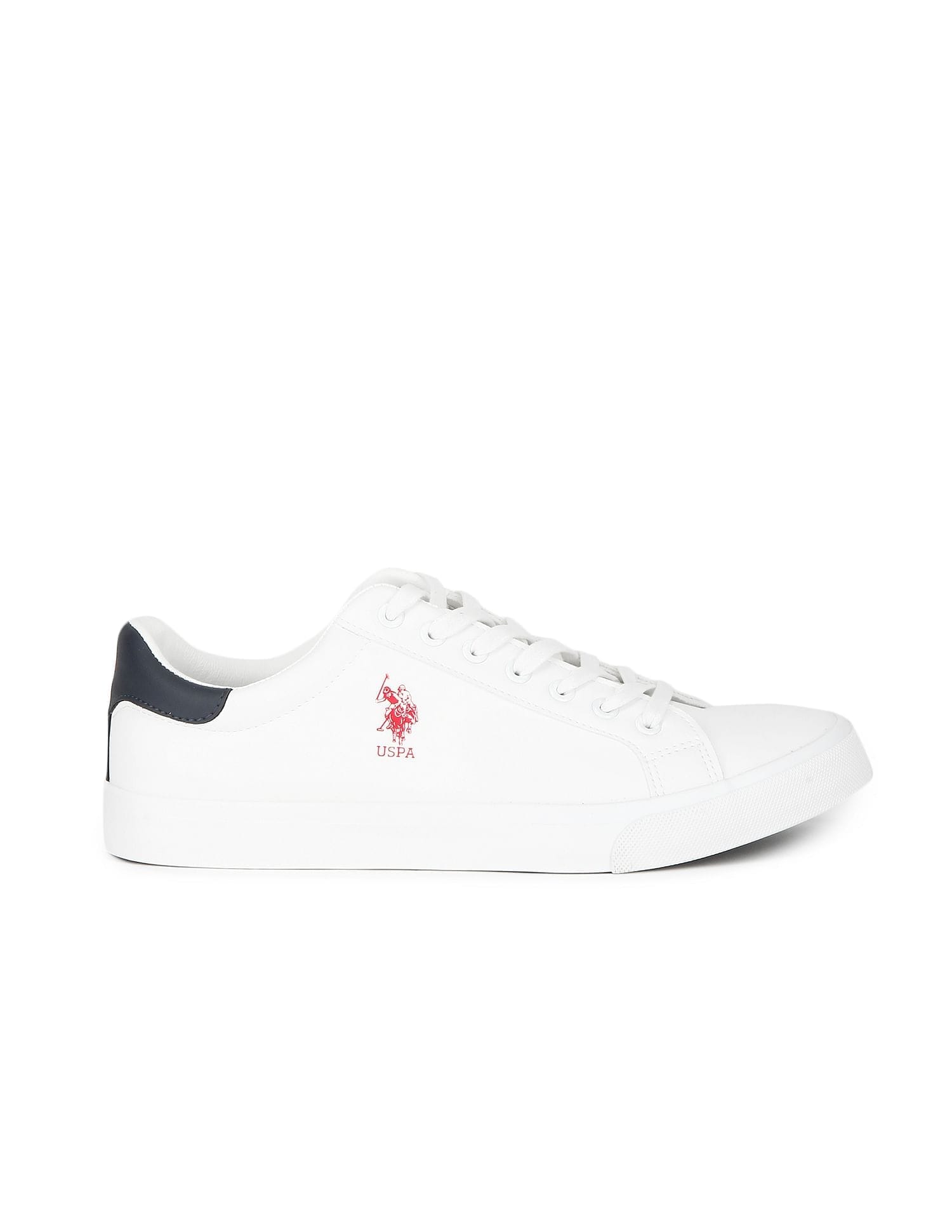 Men Madryn 5.0 Solid Sneakers Off White - U.S. Polo Assn. India | Large