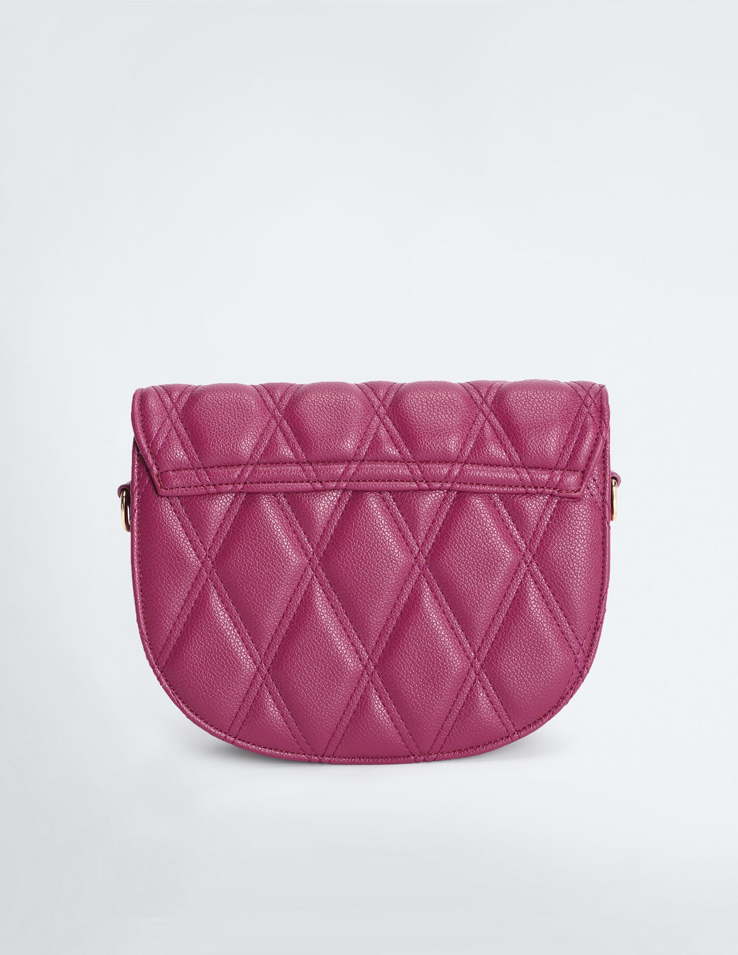 Adjustable Strap Quilted Sling Bag Magenta - U.S. POLO ASSN. | Large