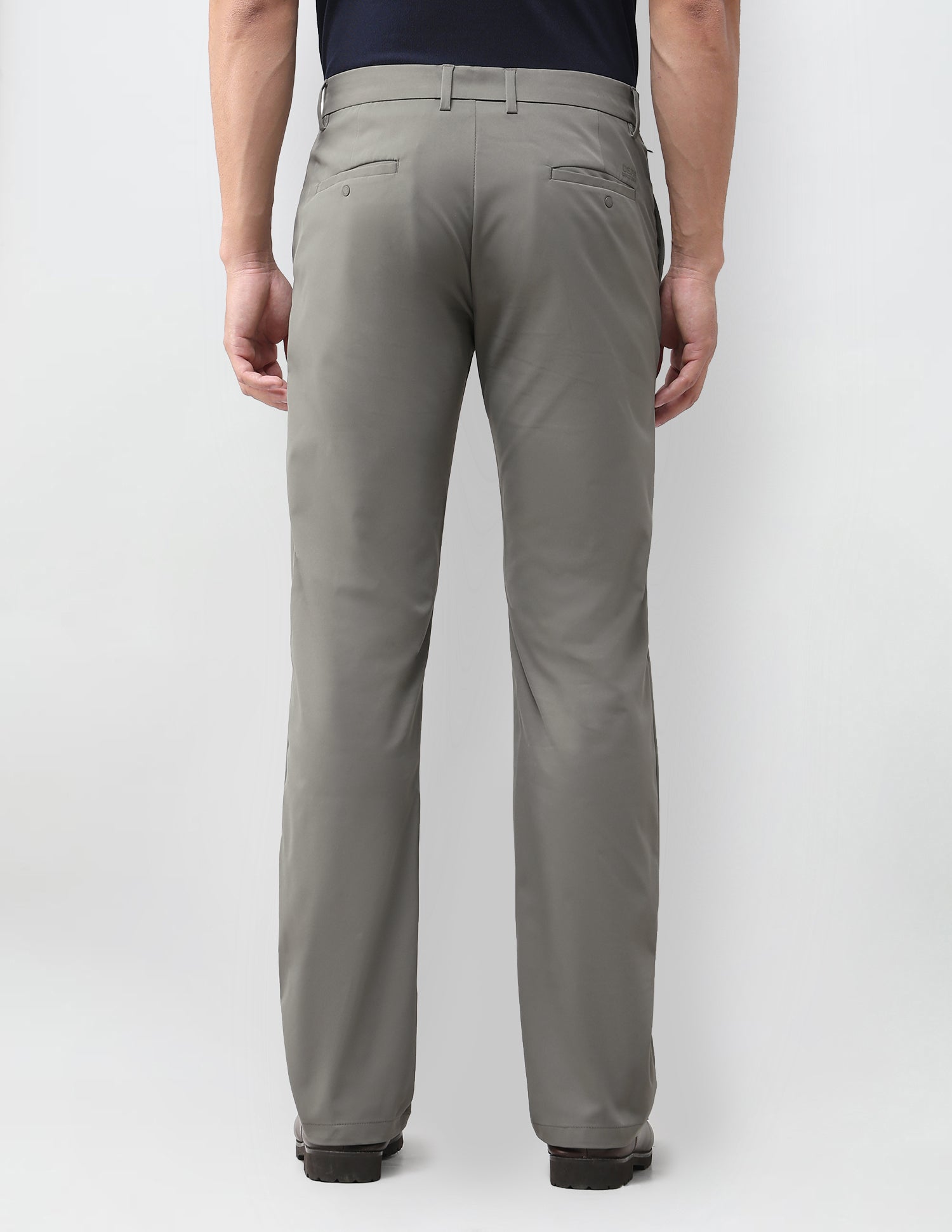 Mid Rise Riley Straight Fit Trousers Green - U.S. Polo Assn. India | Large