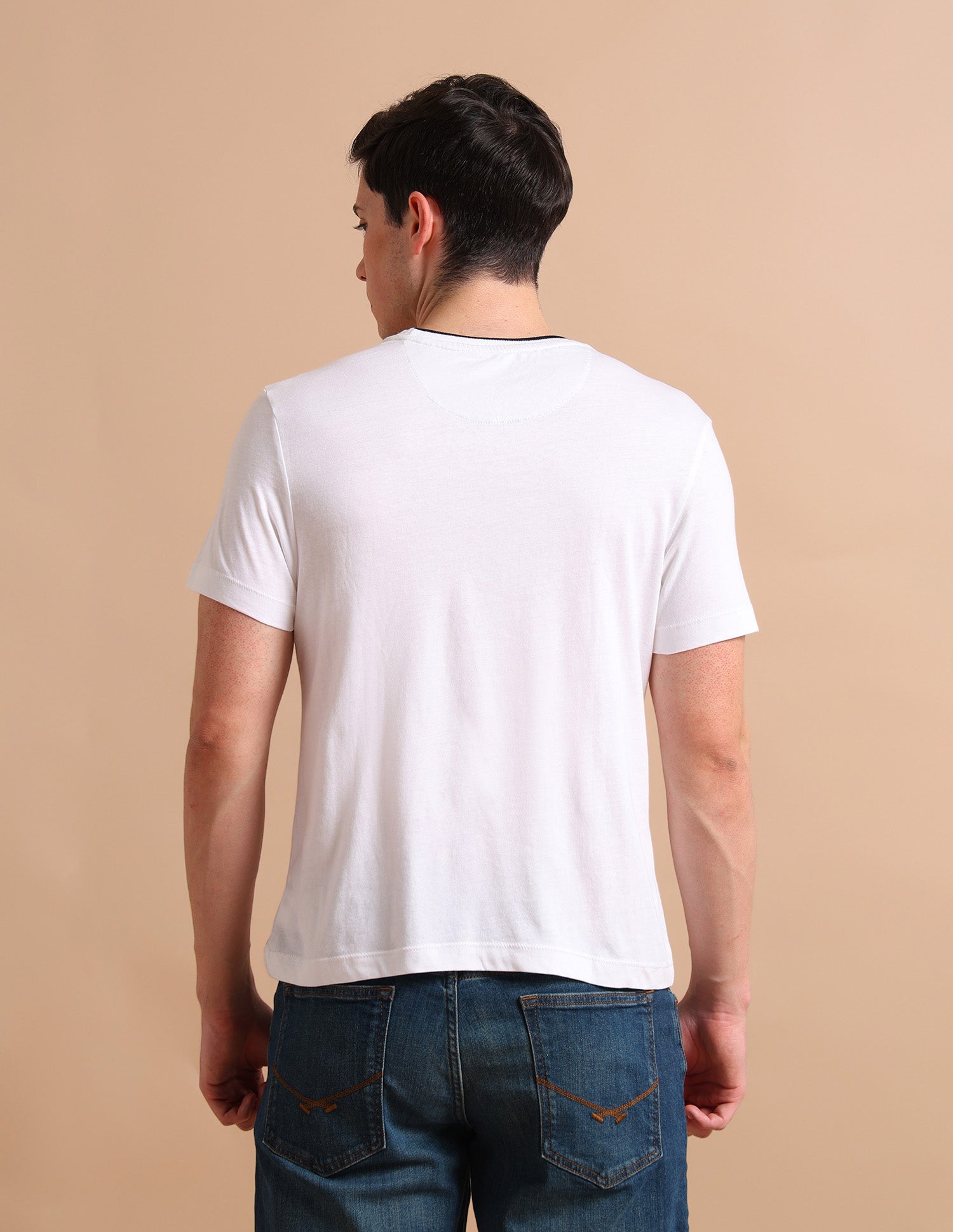 Stretchy Tipped T-Shirt White - U.S. POLO ASSN. | Large