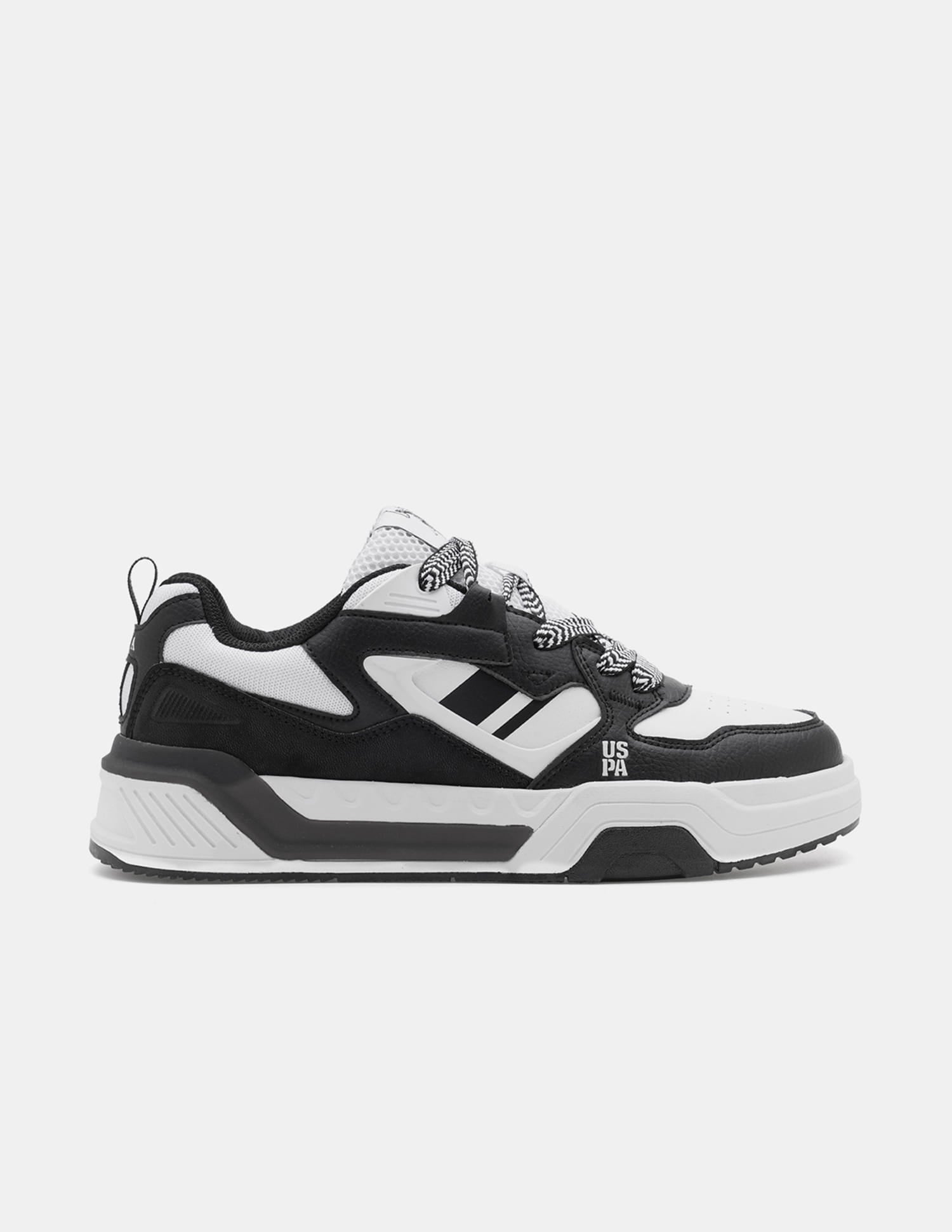 Men Damen Colour Blocked Sneakers Black - U.S. Polo Assn. India | Large