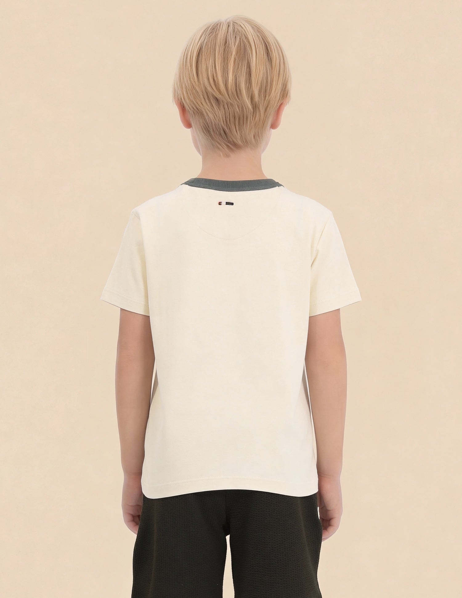 Graphic Printed Regular Fit T-Shirt Off White - U.S. Polo Assn. India | Large