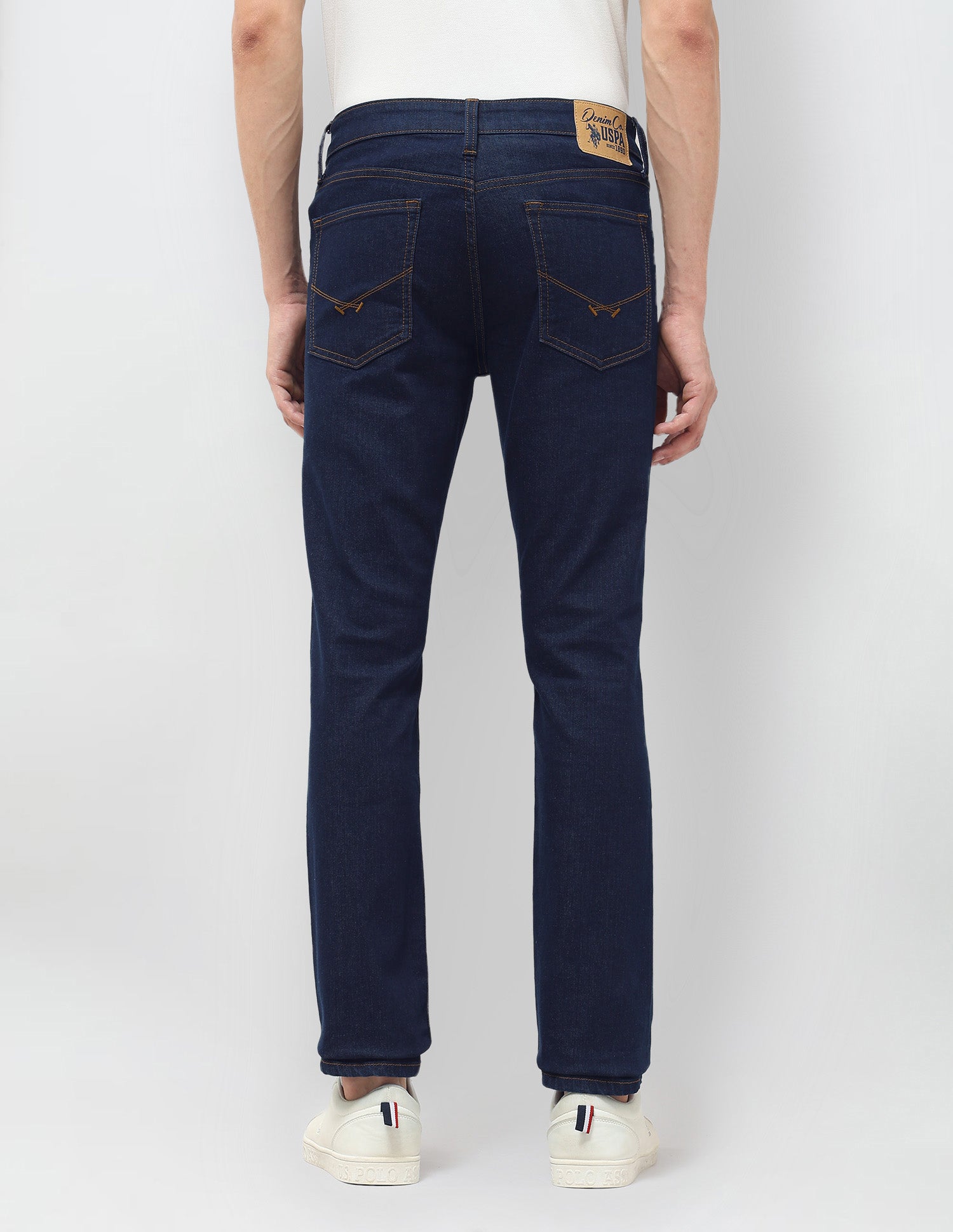 Regallo Skinny Fit Blue Jeans Indigo - U.S. Polo Assn. India | Large