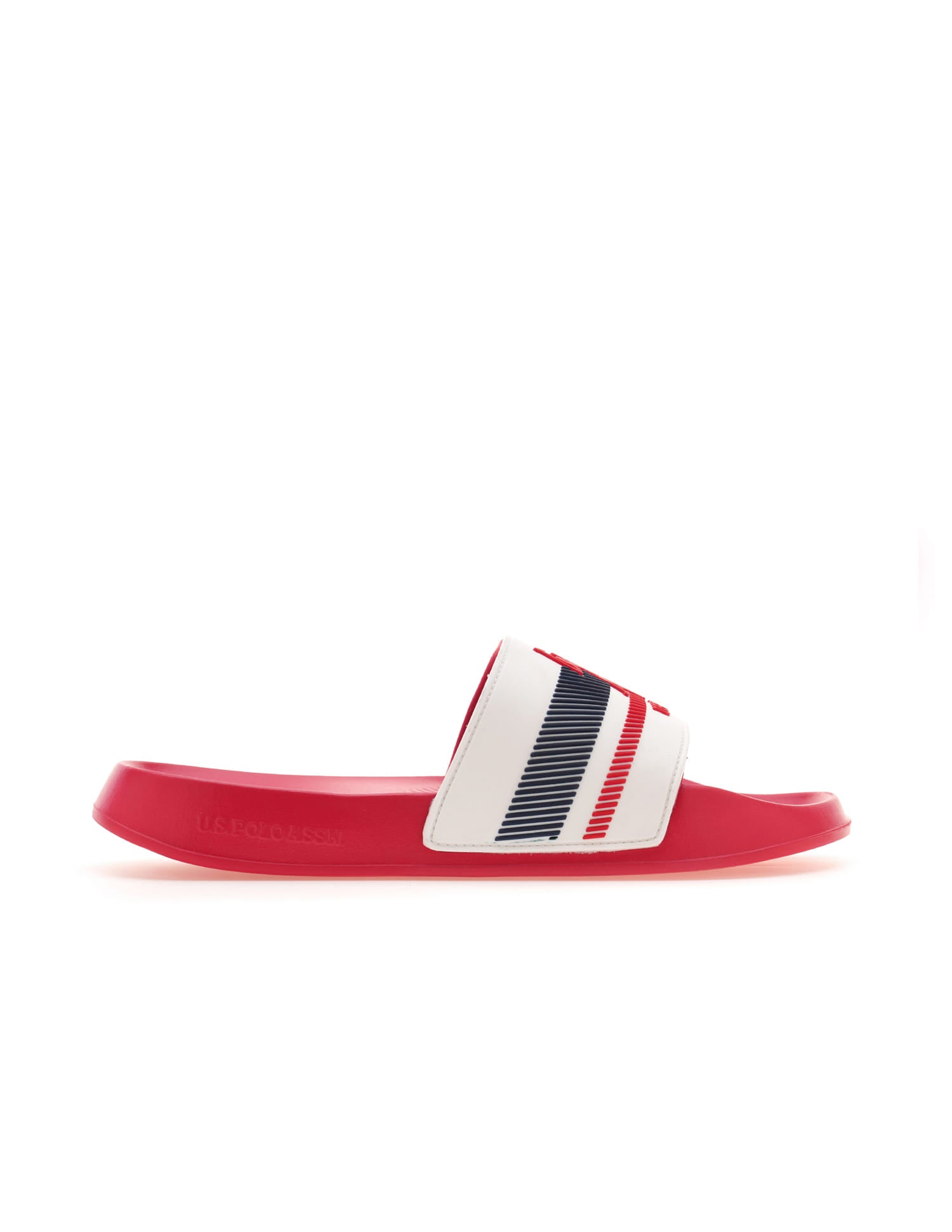 Men Rafa Printed Sliders Red - U.S. Polo Assn. India | Large