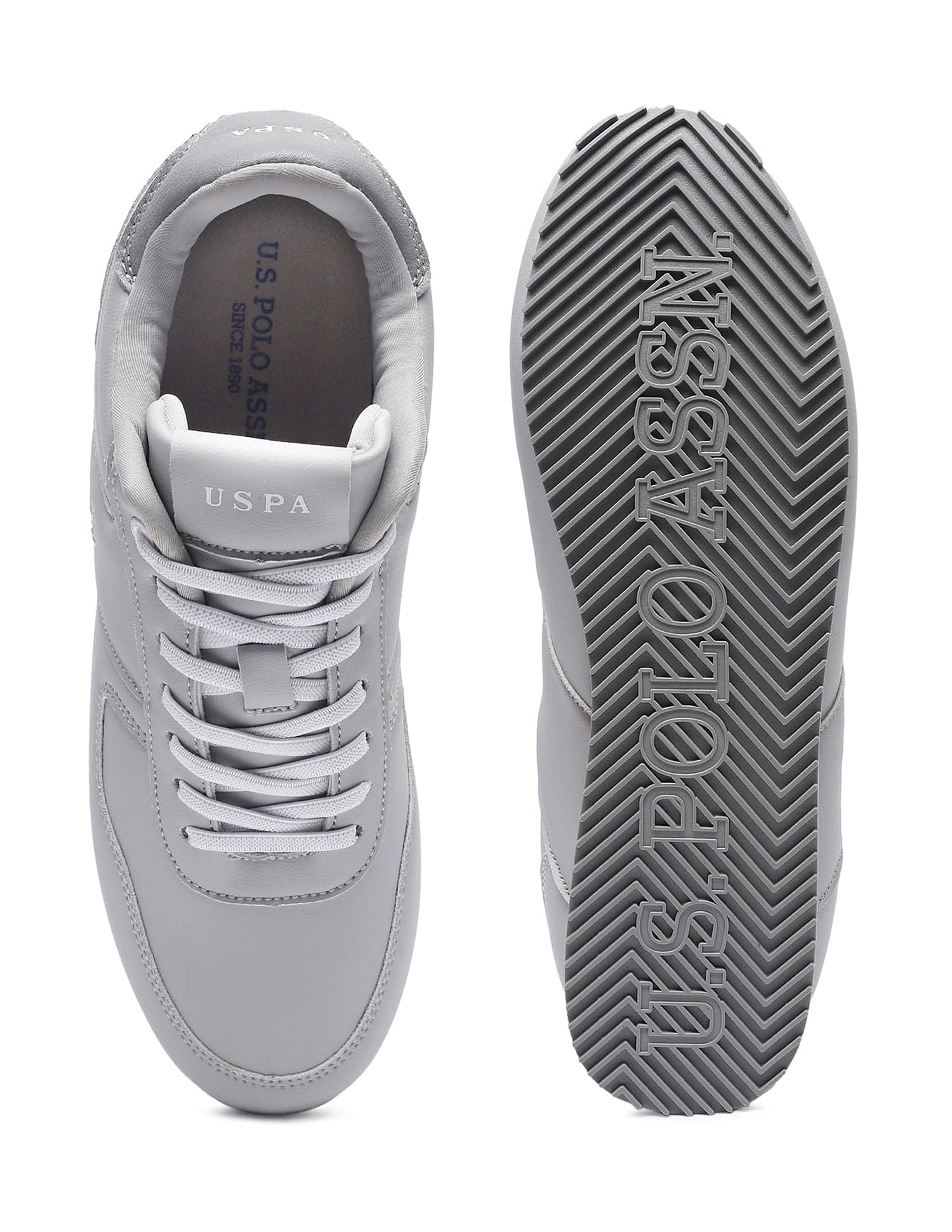 Men Sorrento 3.0 Grey Retro Sneakers Grey - U.S. POLO ASSN. | Large