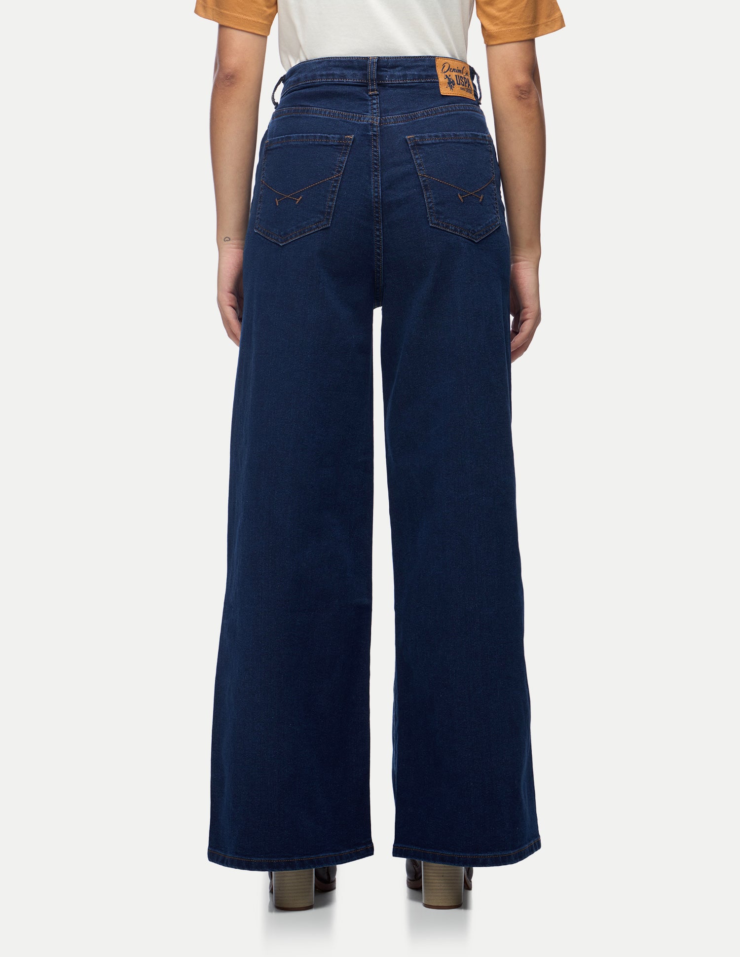 Baggy Fit Blue Jeans Dark Blue - U.S. Polo Assn. India | Large