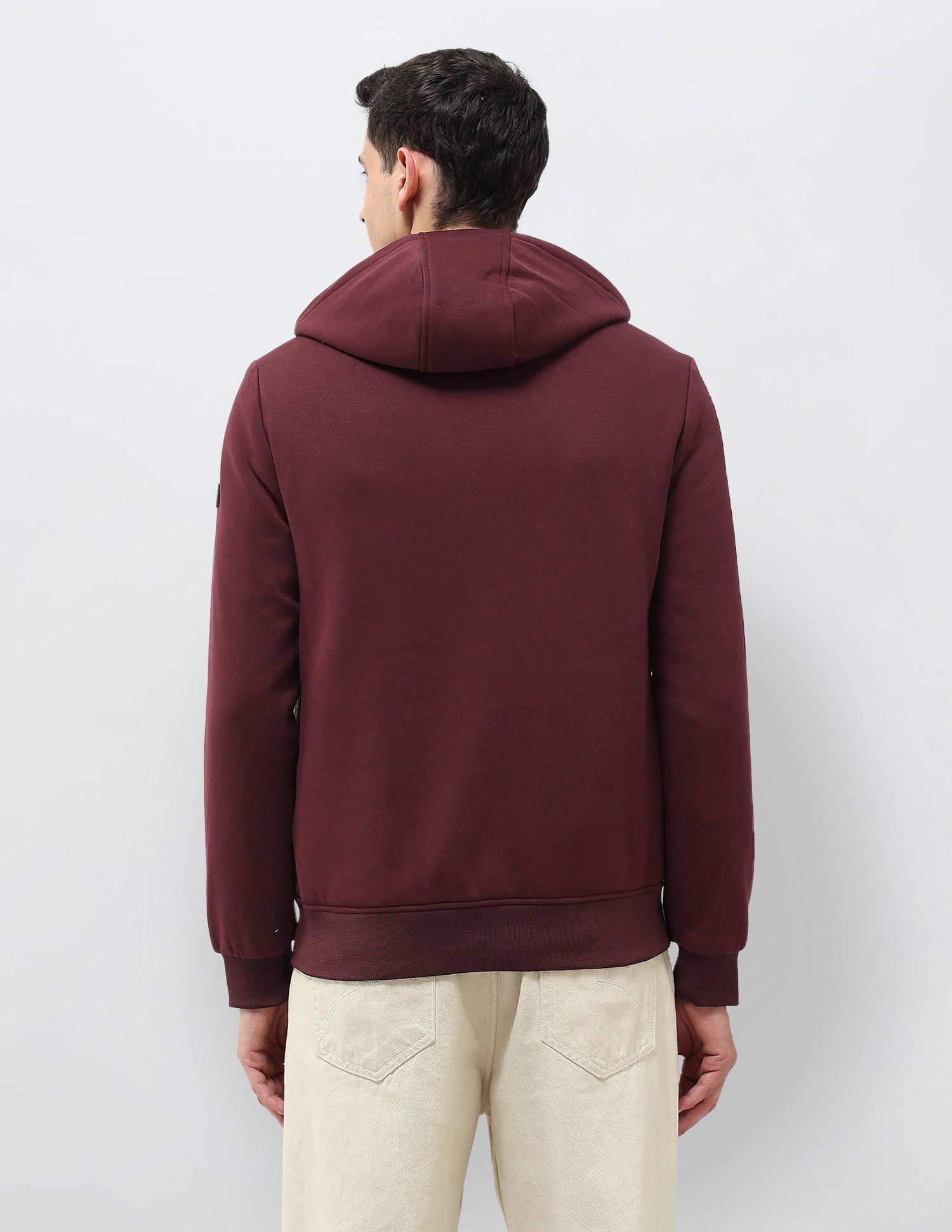 Solid Hooded Puffer Jacket Maroon - U.S. POLO ASSN. | Large