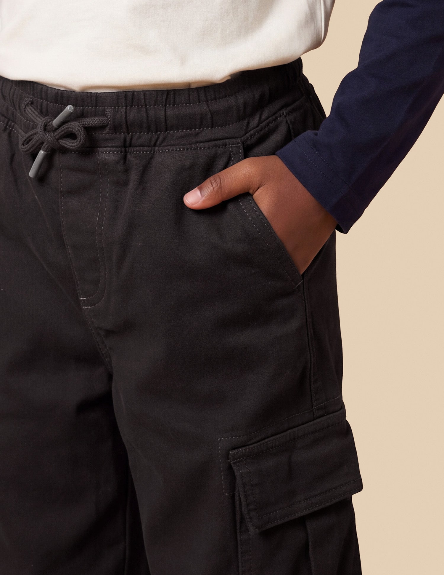 Baggy Fit Brown Cargo Jeans Dark Brown - U.S. Polo Assn. India | Large
