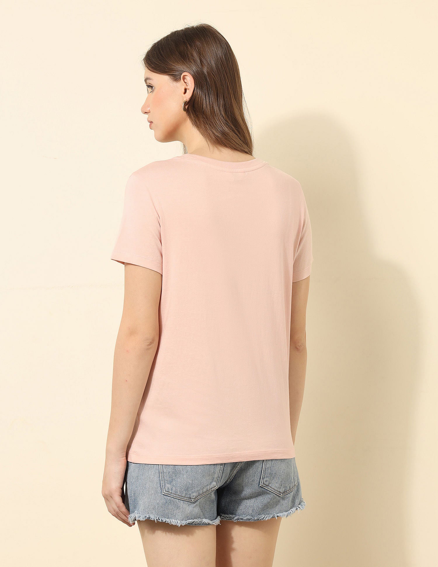 Regular Fit Brand Printed T-Shirt Pink - U.S. POLO ASSN. | Large