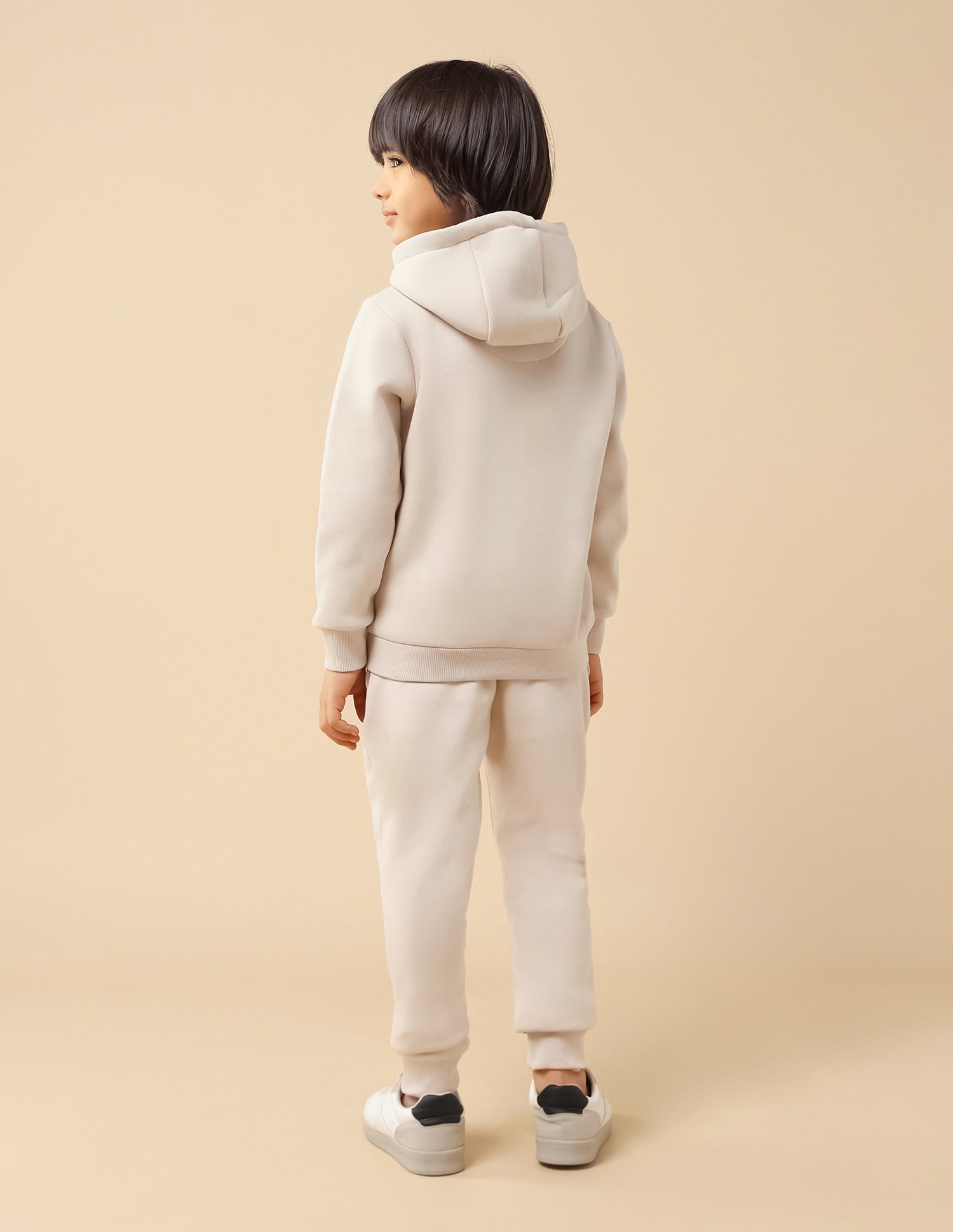 Boys Graphic Brand Printed Regular Fit Sweatshirt Light Brown - U.S. POLO ASSN. | Large