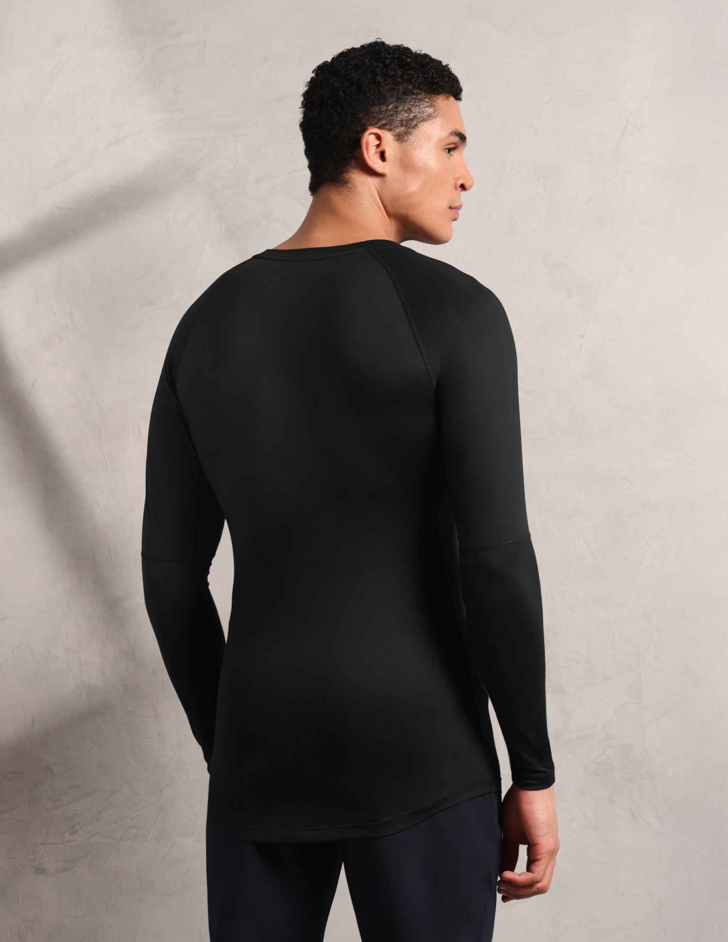 Essential Sports RV003 Compression T-Shirt Black - U.S. Polo Assn. India | Large