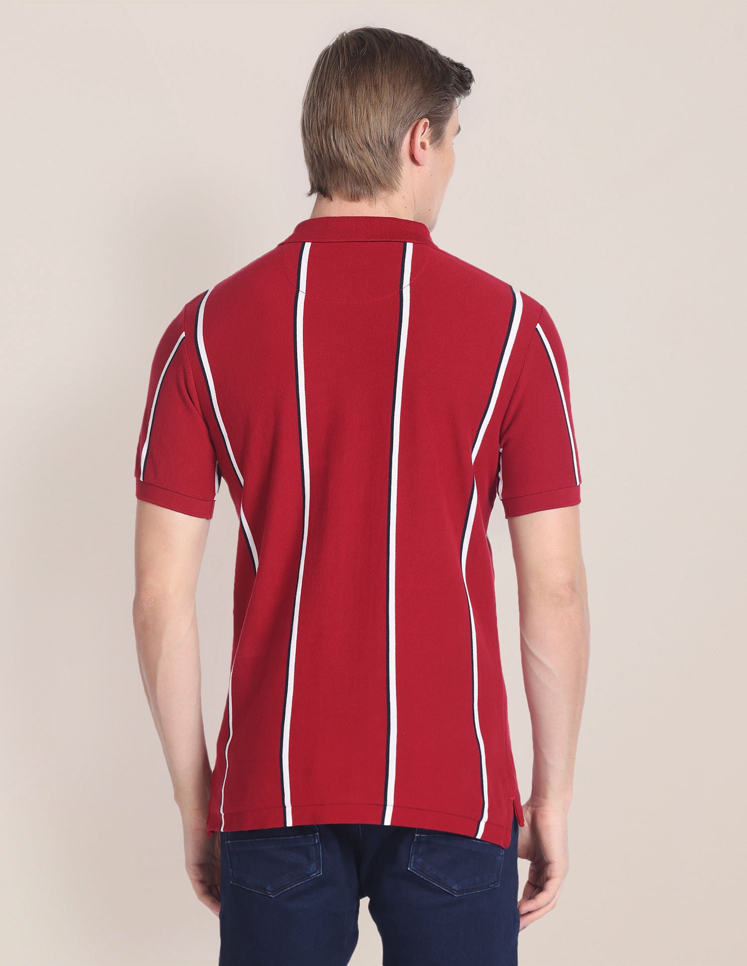 Vertical Stripe Cotton Polo Shirt – U.S. Polo Assn. India