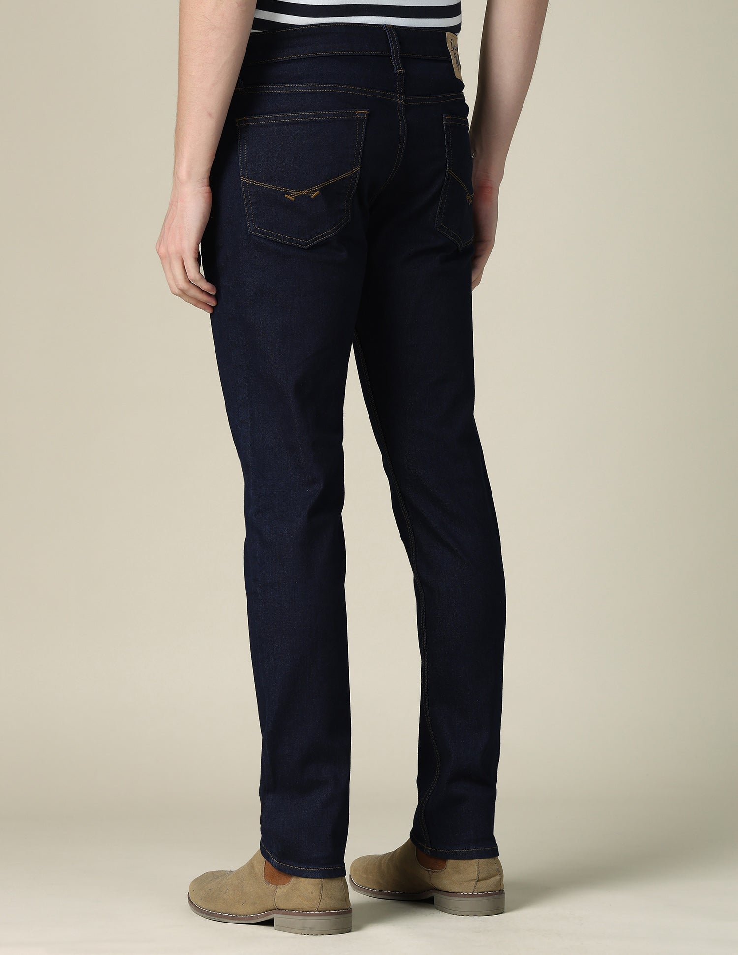 Brandon Slim Tapered Fit Blue Jeans Dark Indigo - U.S. POLO ASSN. | Large